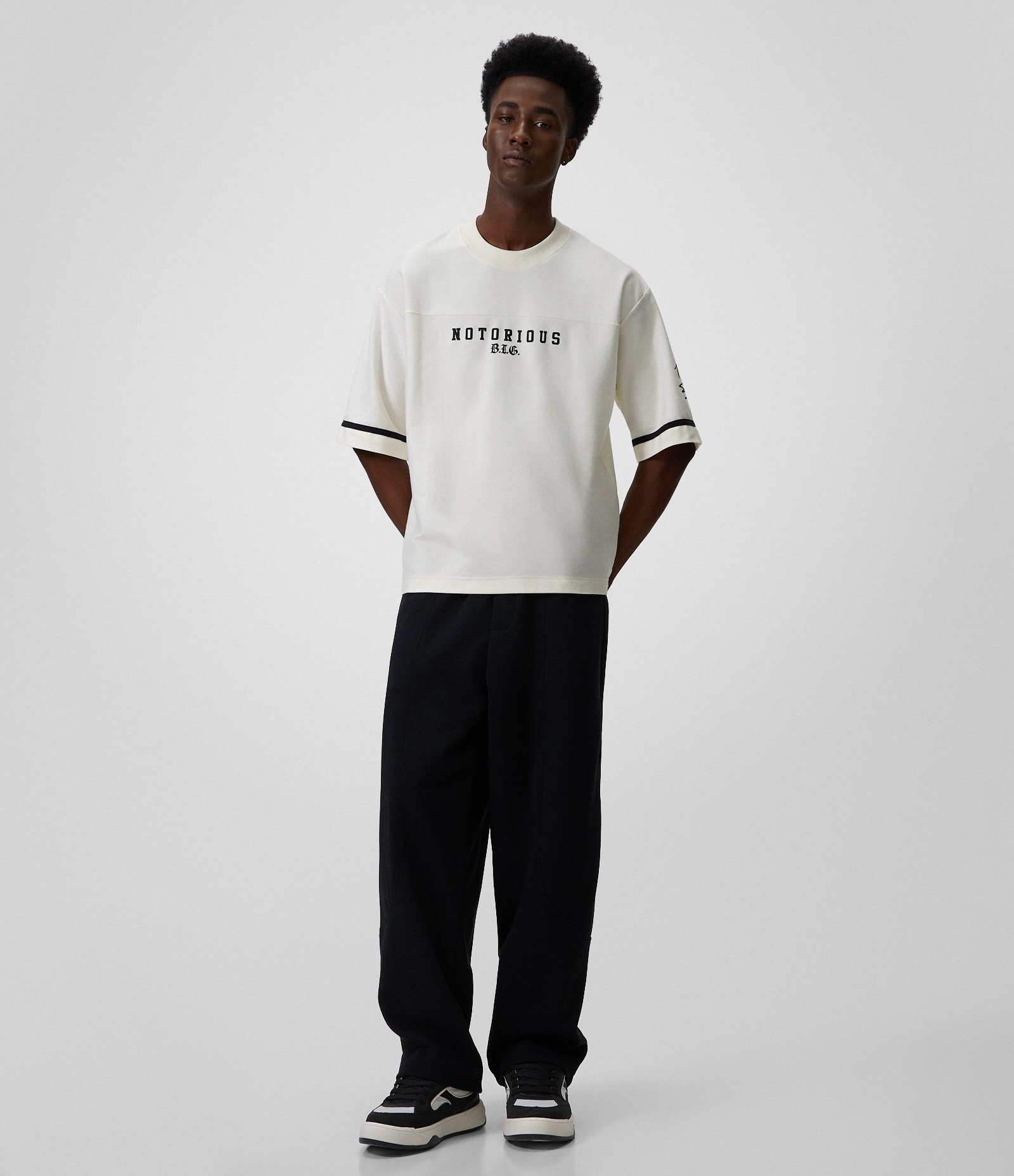 Camiseta Boxy Notorious B.I.G. Branco 4