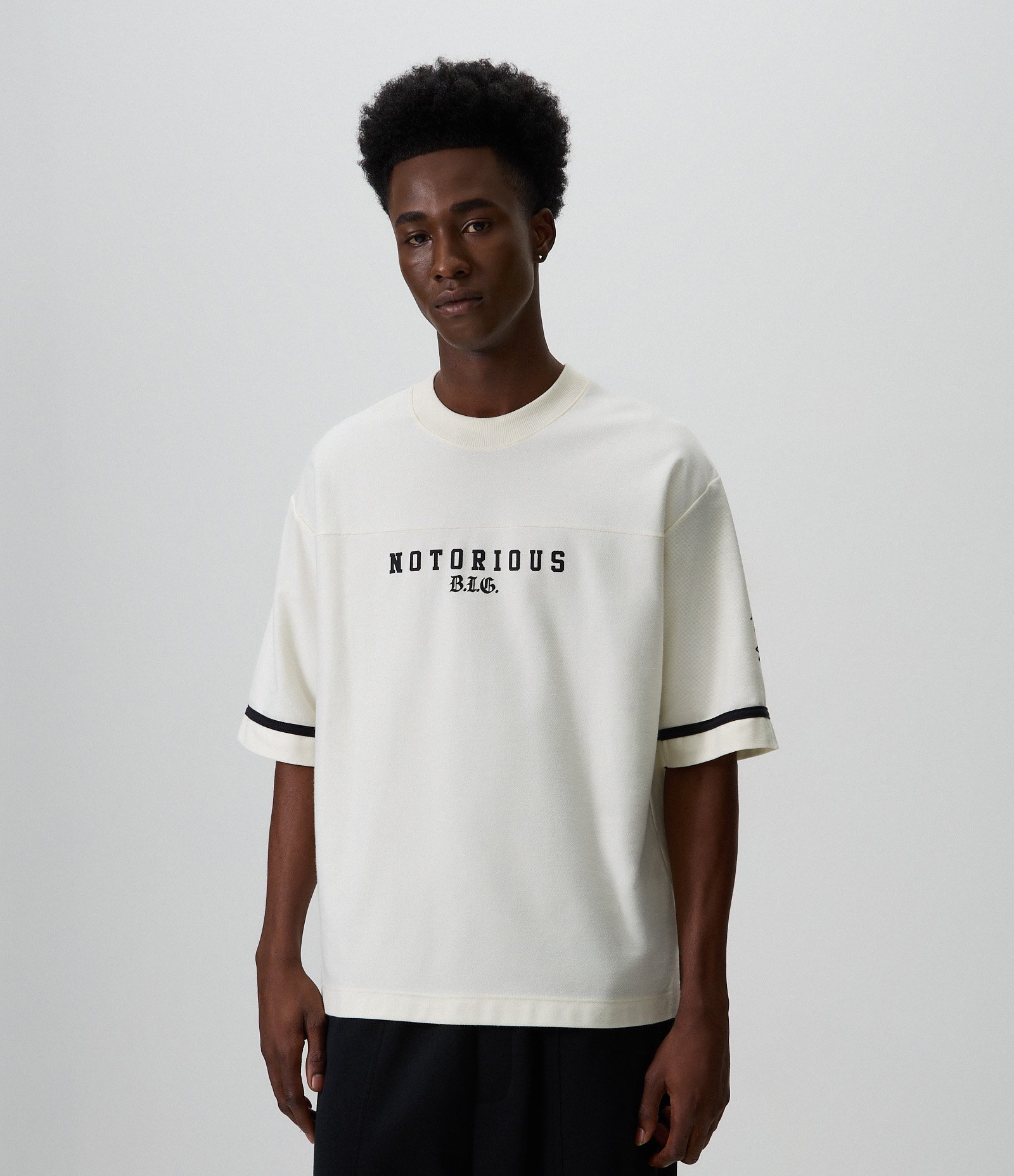 Camiseta Boxy Notorious B.I.G. Branco 6