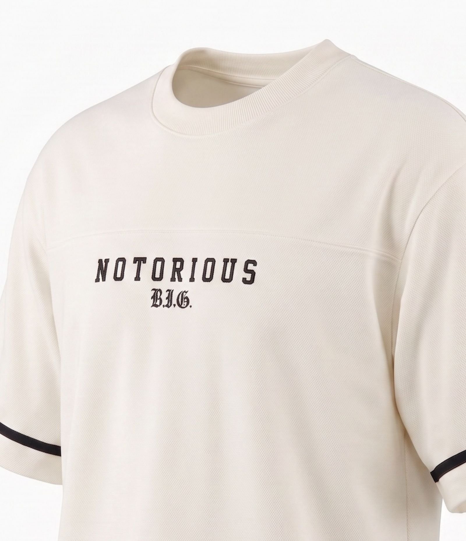 Camiseta Boxy Notorious B.I.G. Branco 7