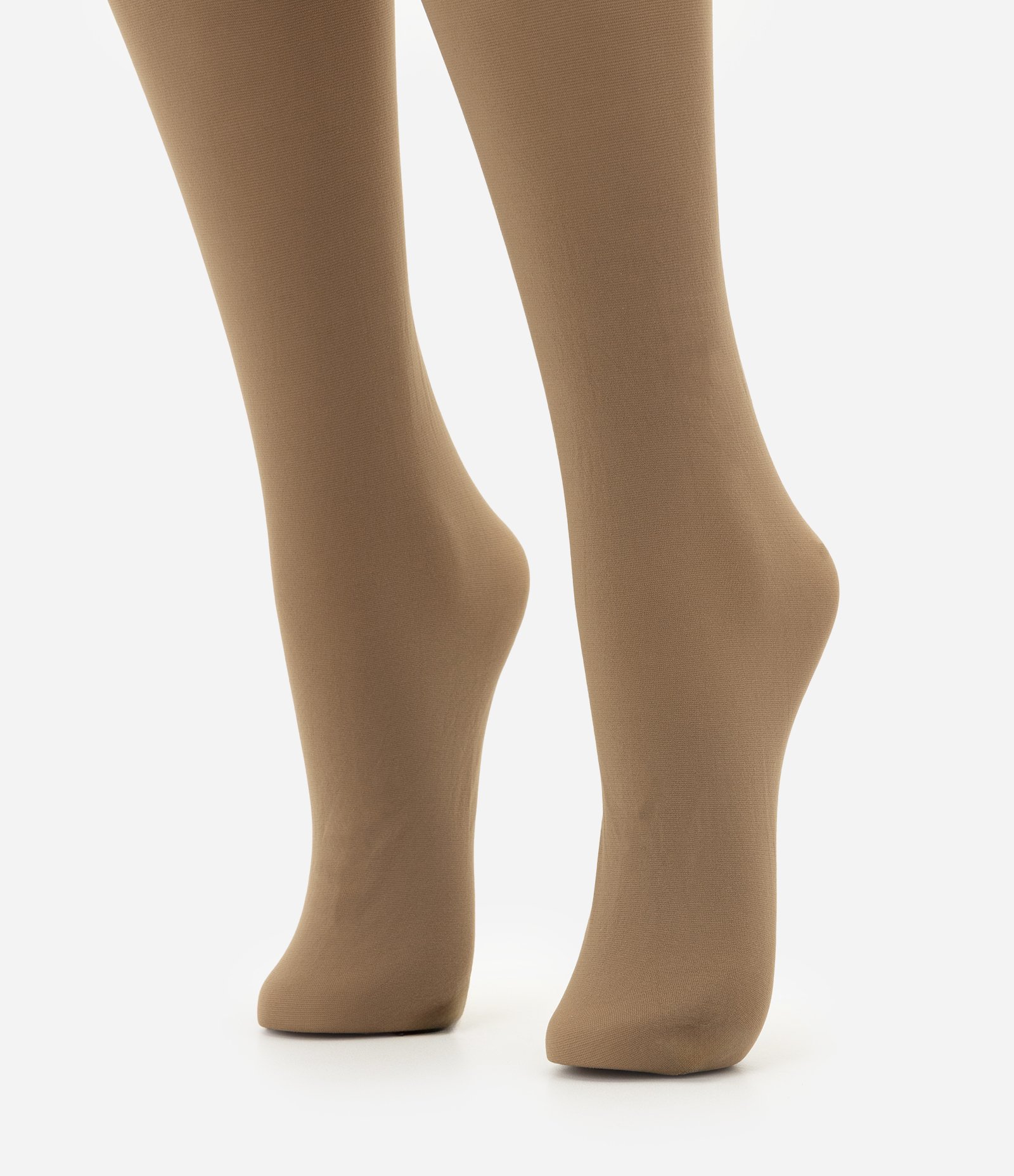 Meia Calça Fio 40 Opaca Curve & Plus Size Marrom 2