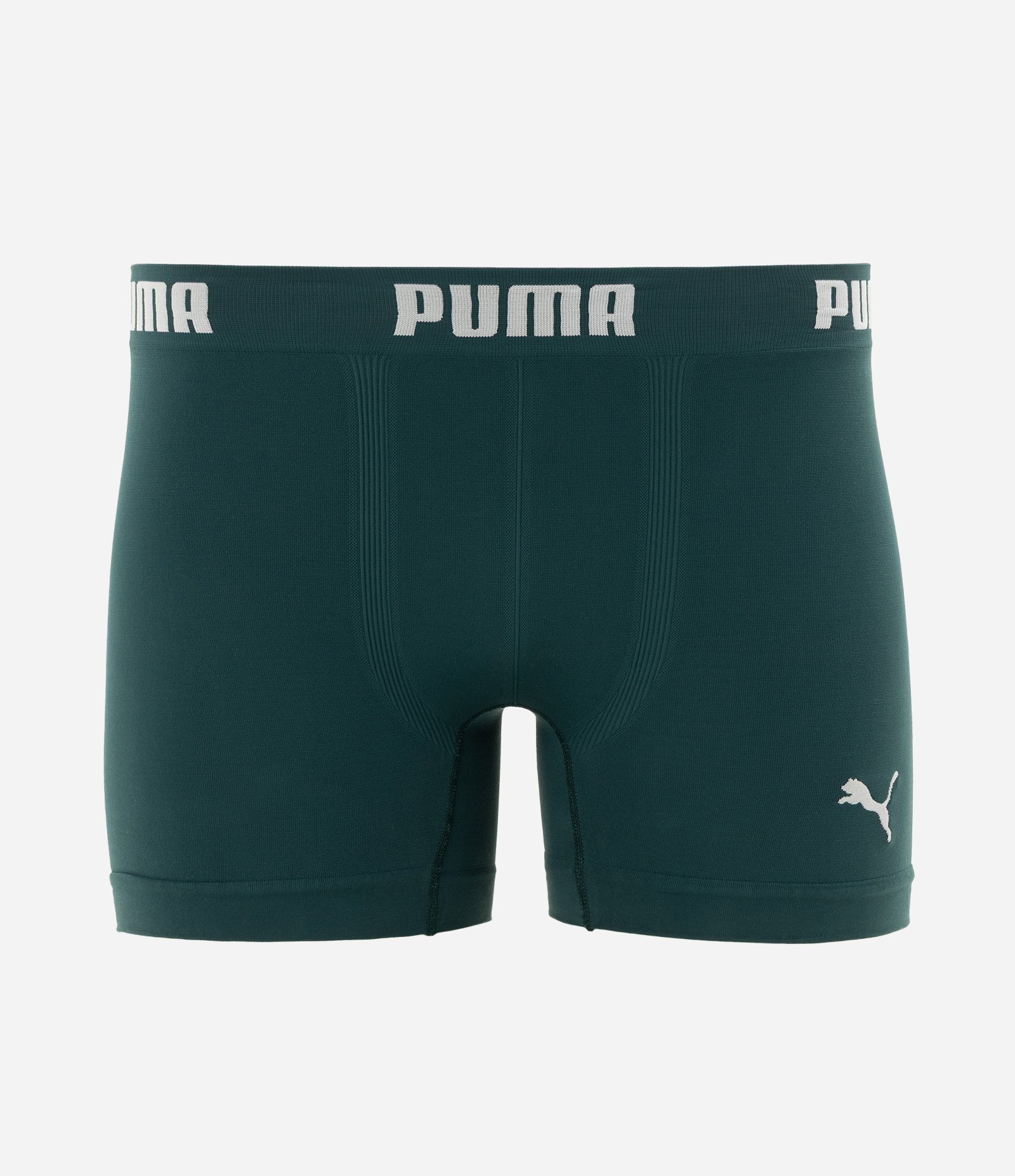Cueca Boxer em Microfibra com Cós Elástico Puma Verde 1