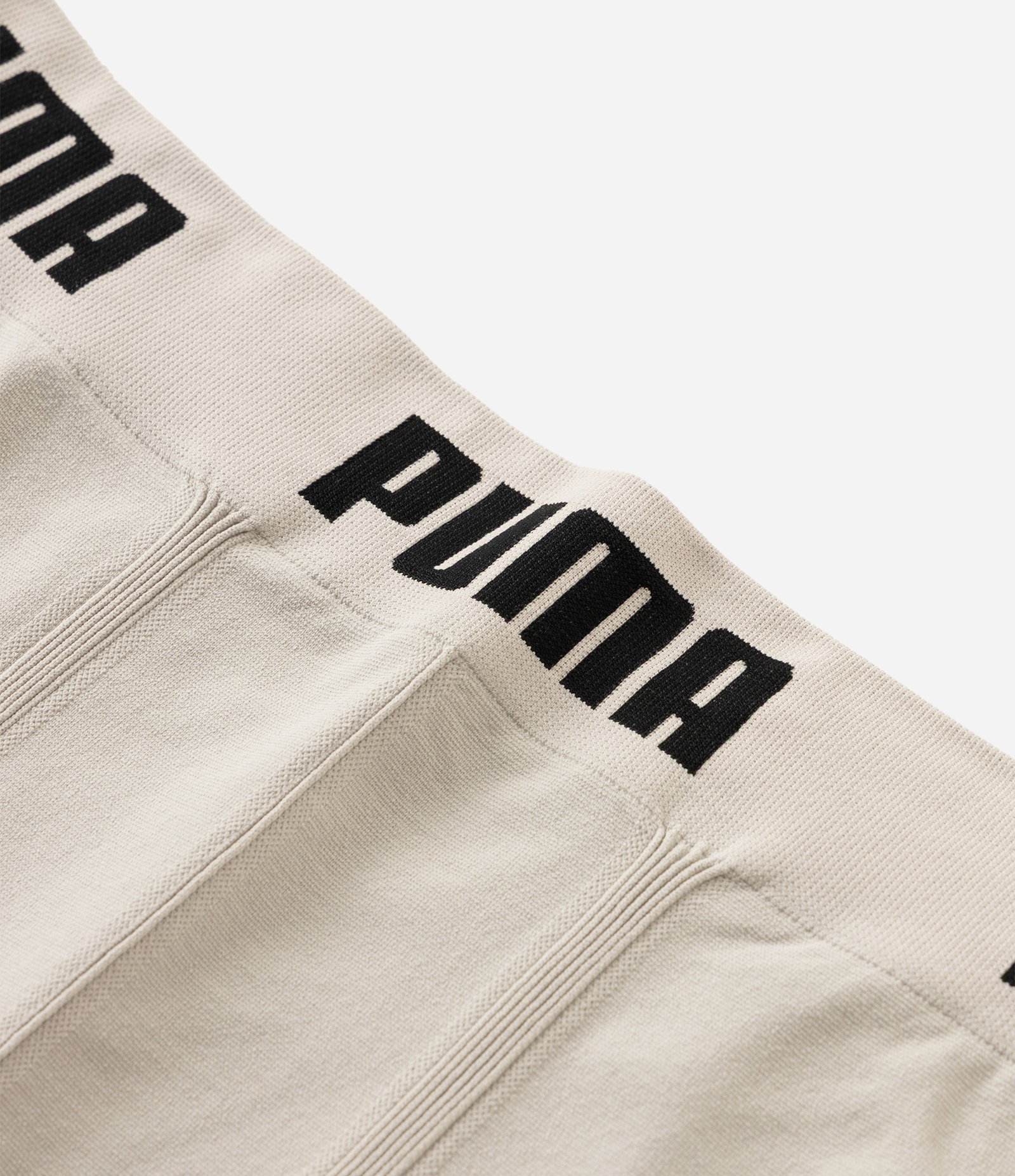 Cueca Boxer em Microfibra com Cós Elástico Puma Bege 2