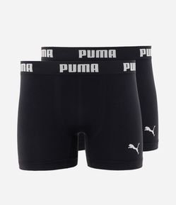 Kit 2 Cuecas Boxer em Microfibra Puma