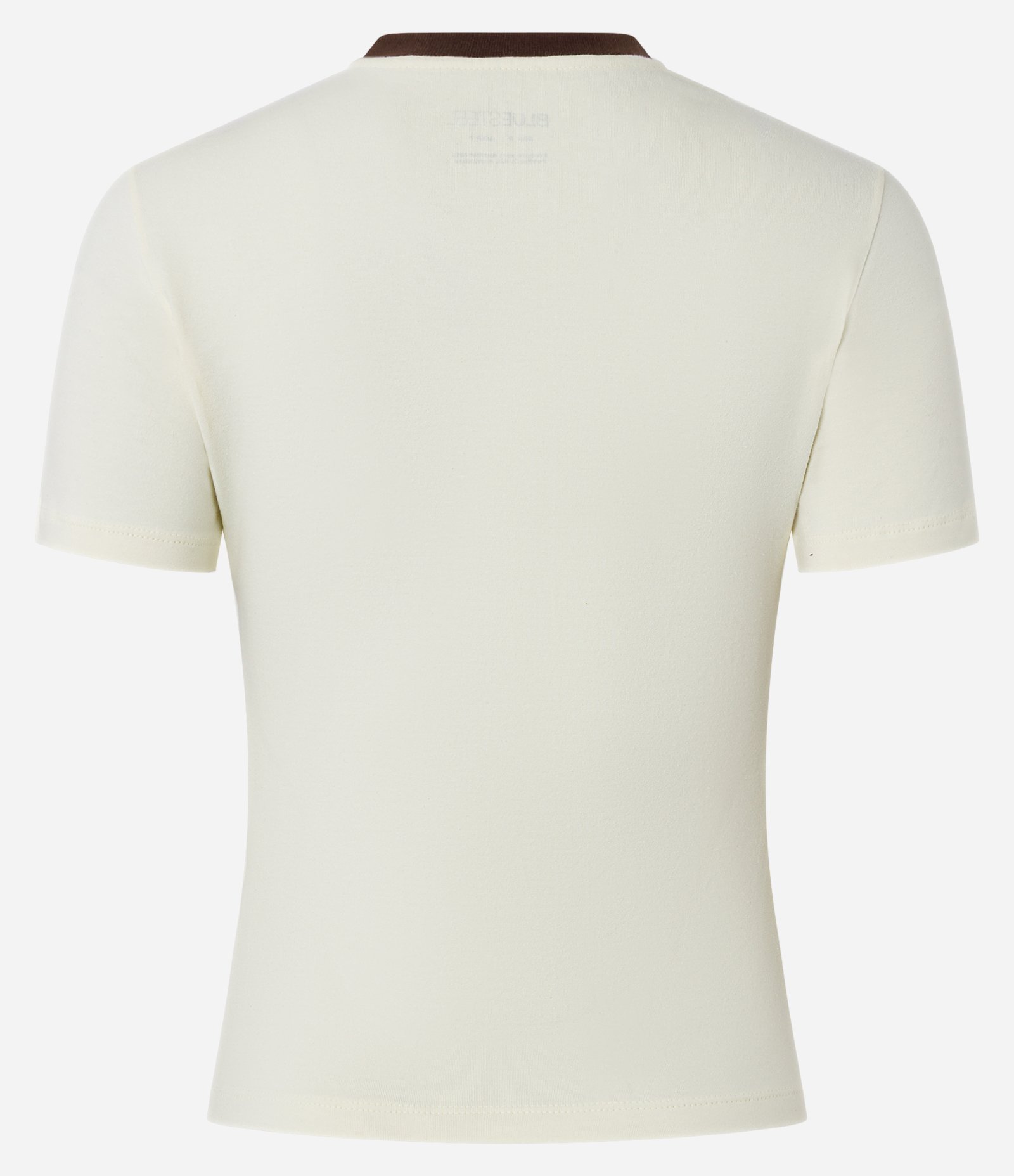 Camiseta New T-Shirt com Lettering Noronha e Detalhes Contrastantes Amarelo Claro 6