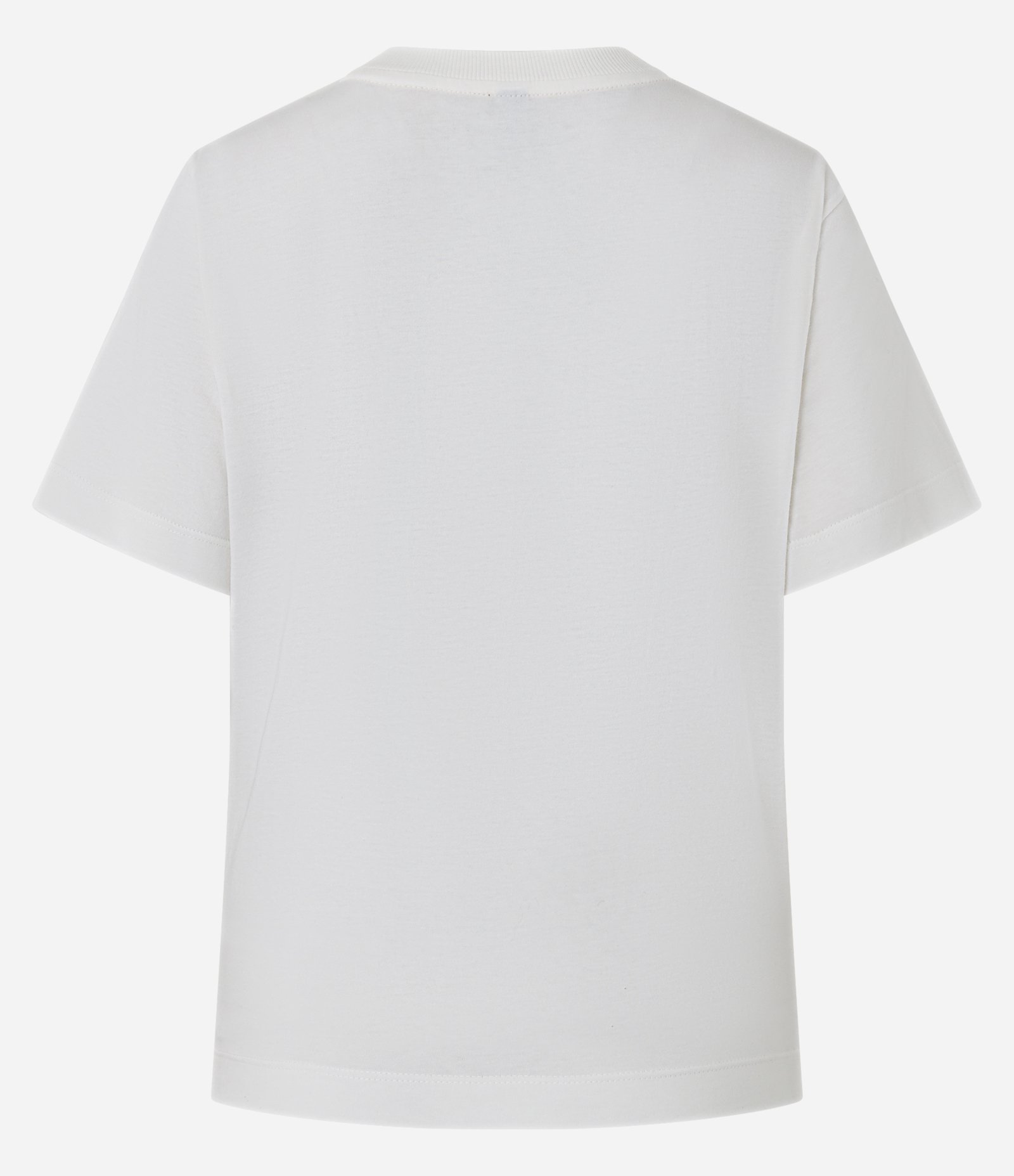 Camiseta em Algodão com Bordado de Frutas Branco 2