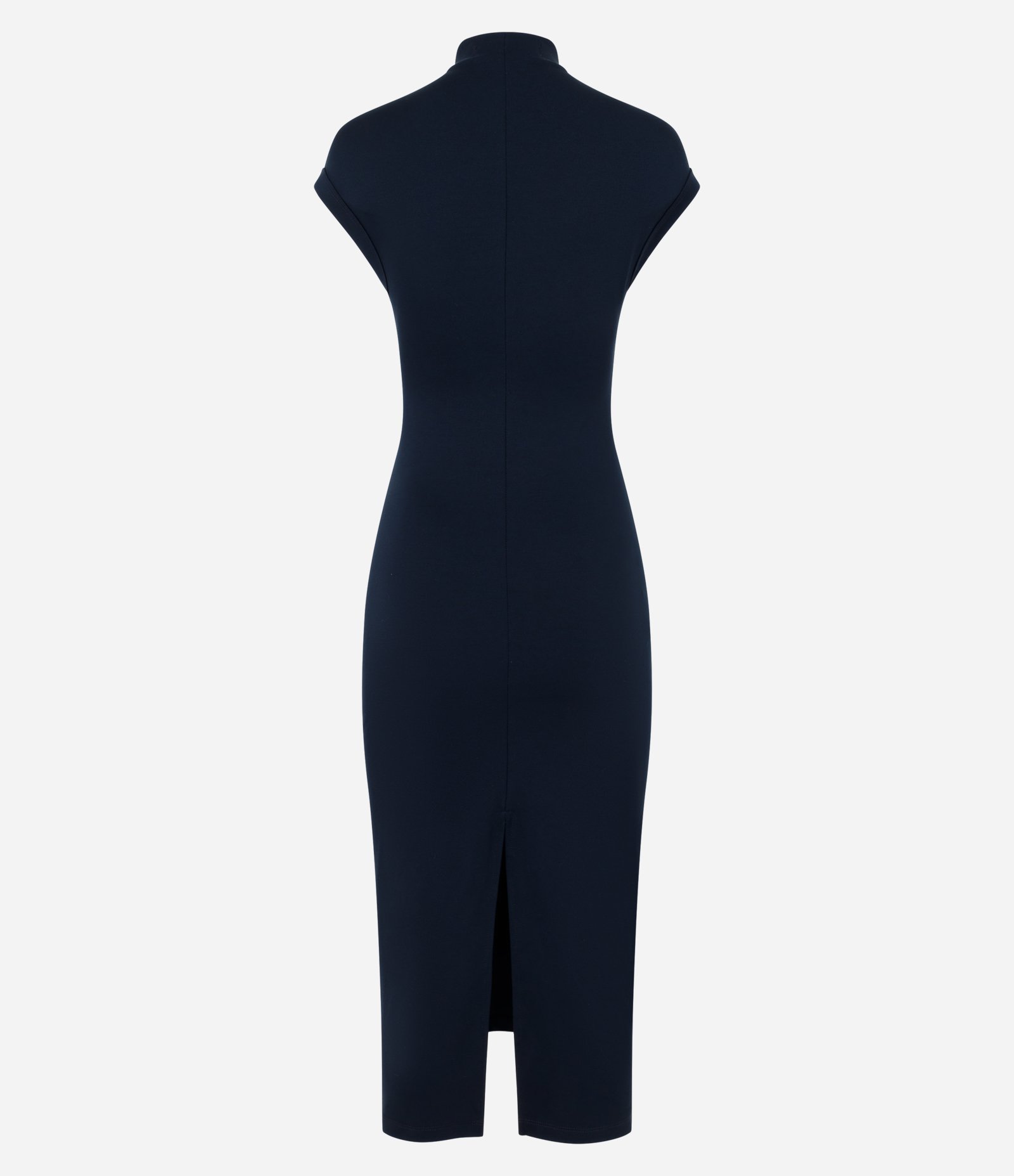 Vestido Midi em Ponto Roma Azul 2