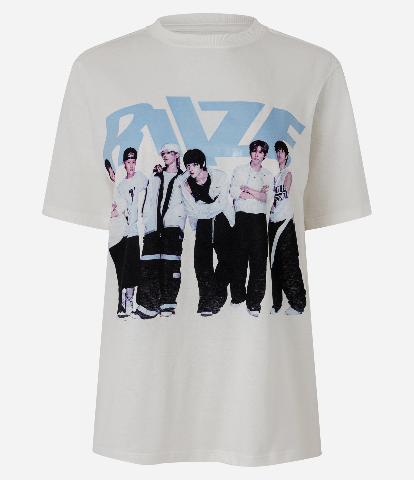 Camiseta RIIZE com Lettering e Estampa Fotográfica Branco 5