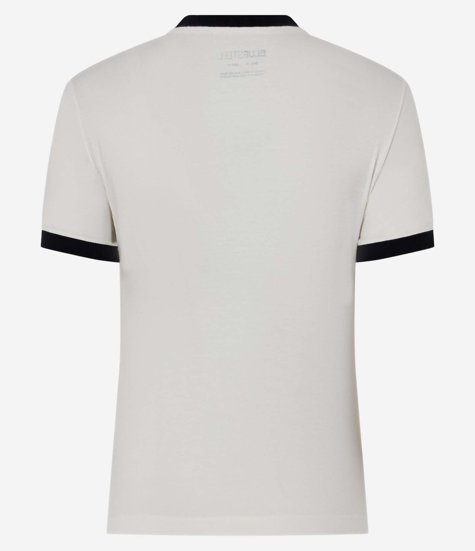 Camiseta em Algodão com Paetês e Lettering Dangerous Branco 6