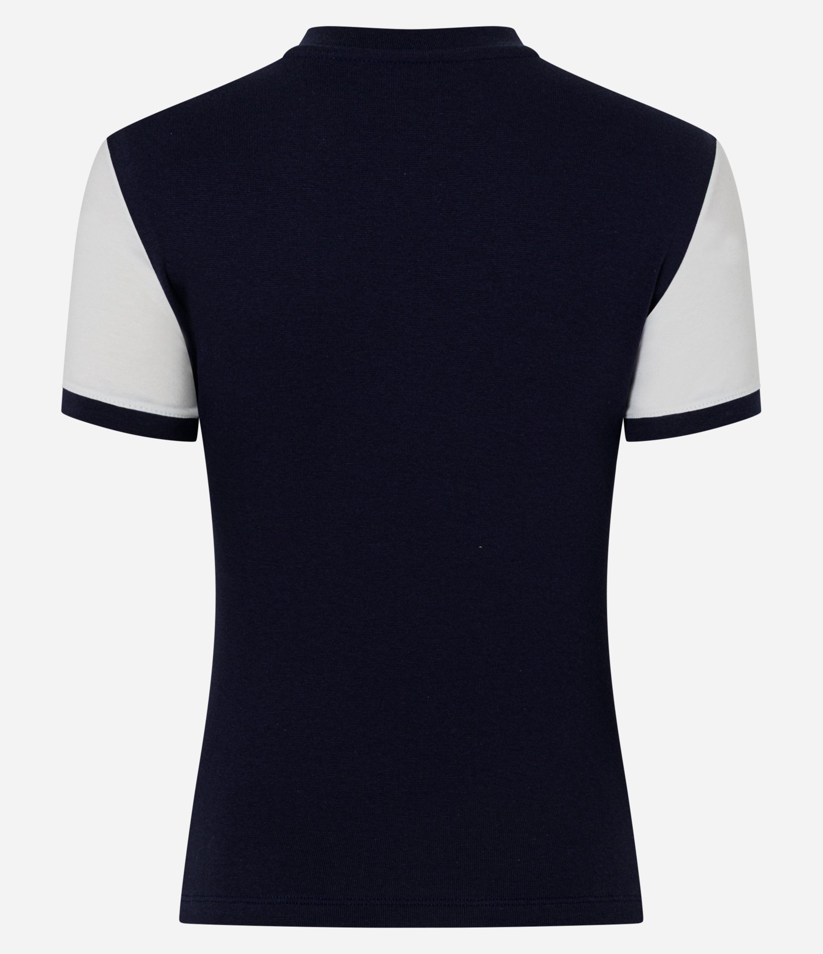 Blusa Manga Curta com Bordado de Cachorro e Detalhes Contrastantes Branco 2