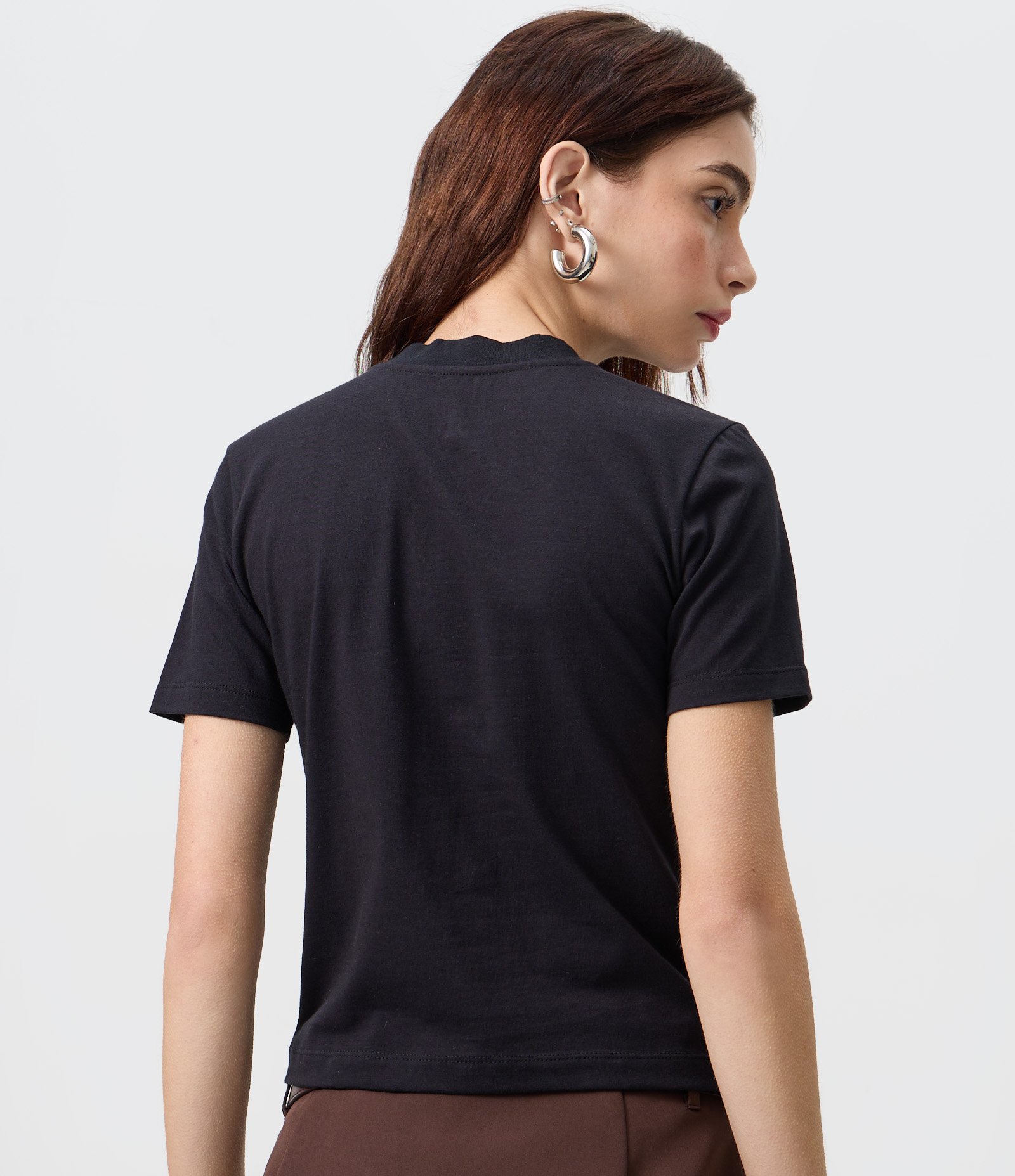 Camiseta Justinha com Estampa Iron Maiden Preto 4