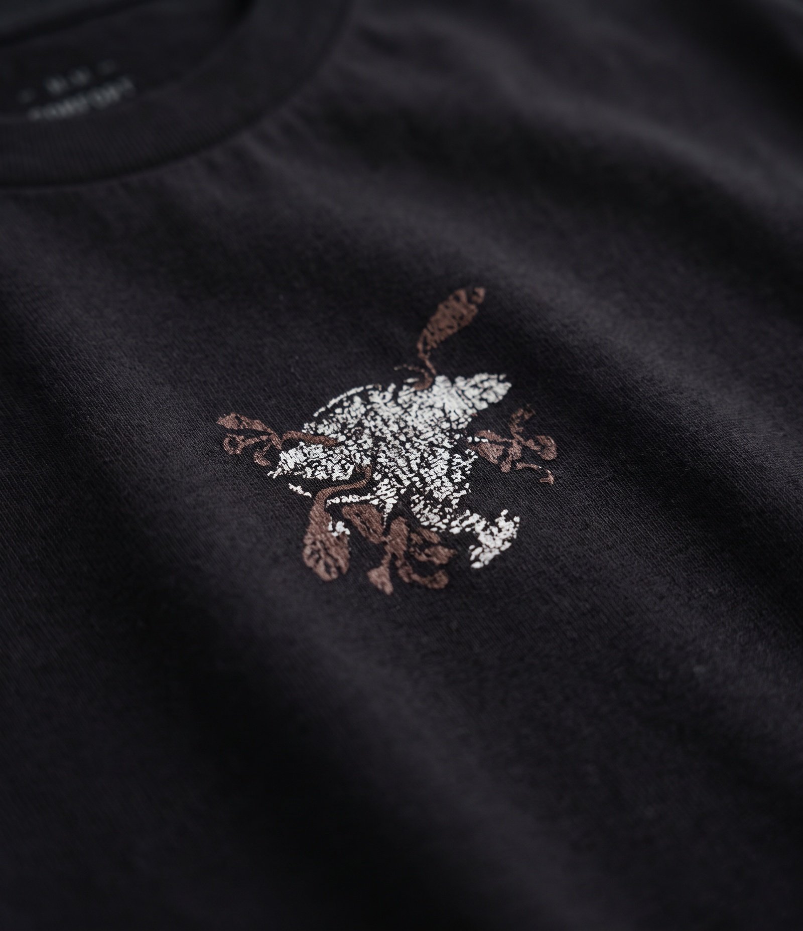 Camiseta Comfort em Algodão do Taz Mania Preto 9