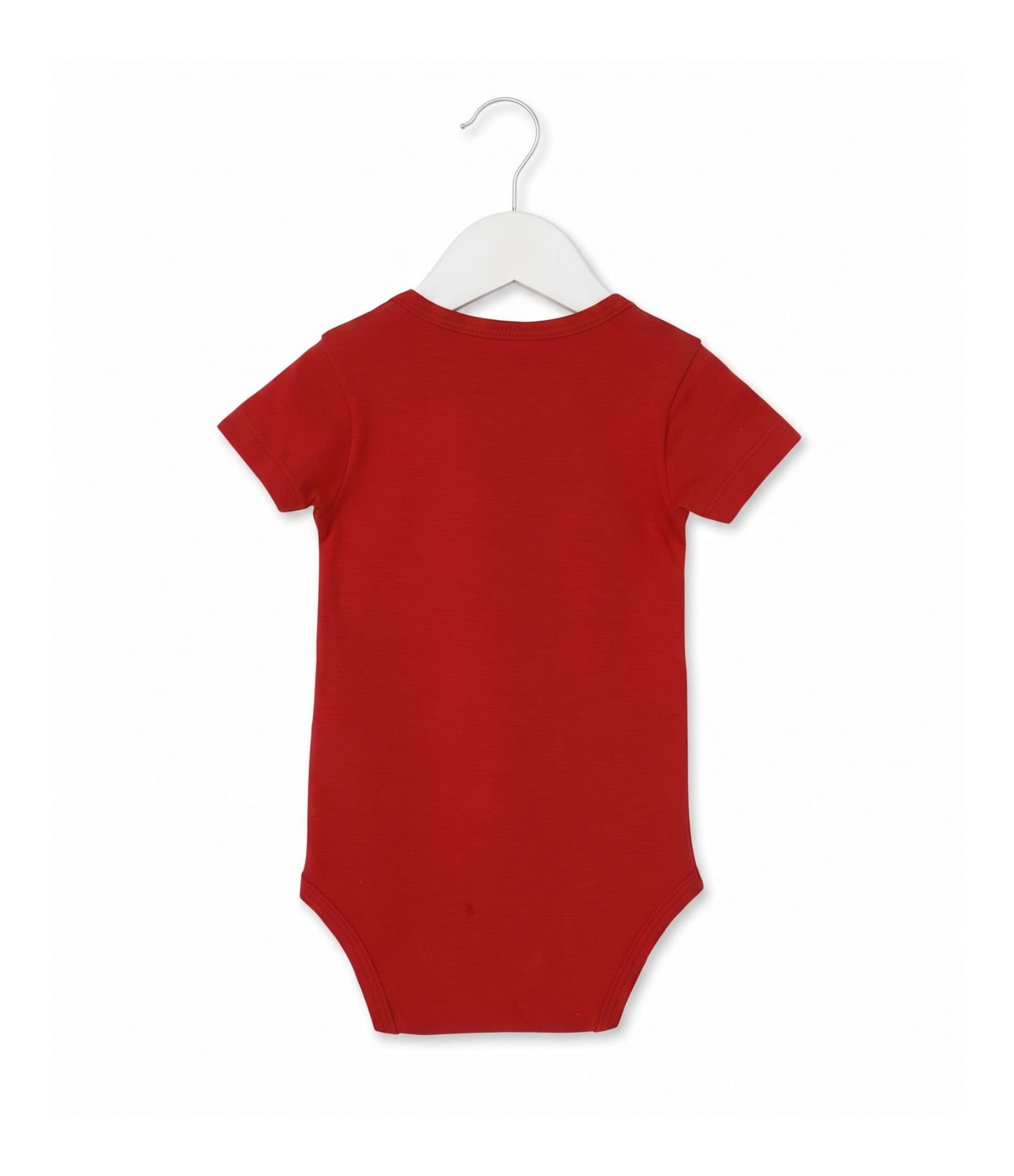 Body Bebê em Cotton com Estampa Meu Primeiro Natal - Tam RN a 18 Meses Vermelho 2