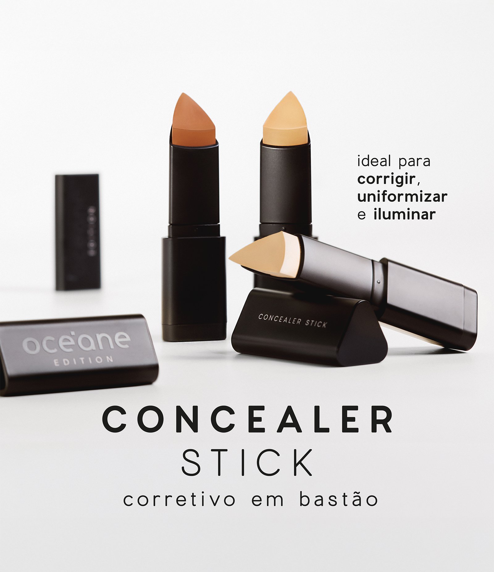 Corretivo Em Bastão Concealer Stick Oceane Fair 1.3 3