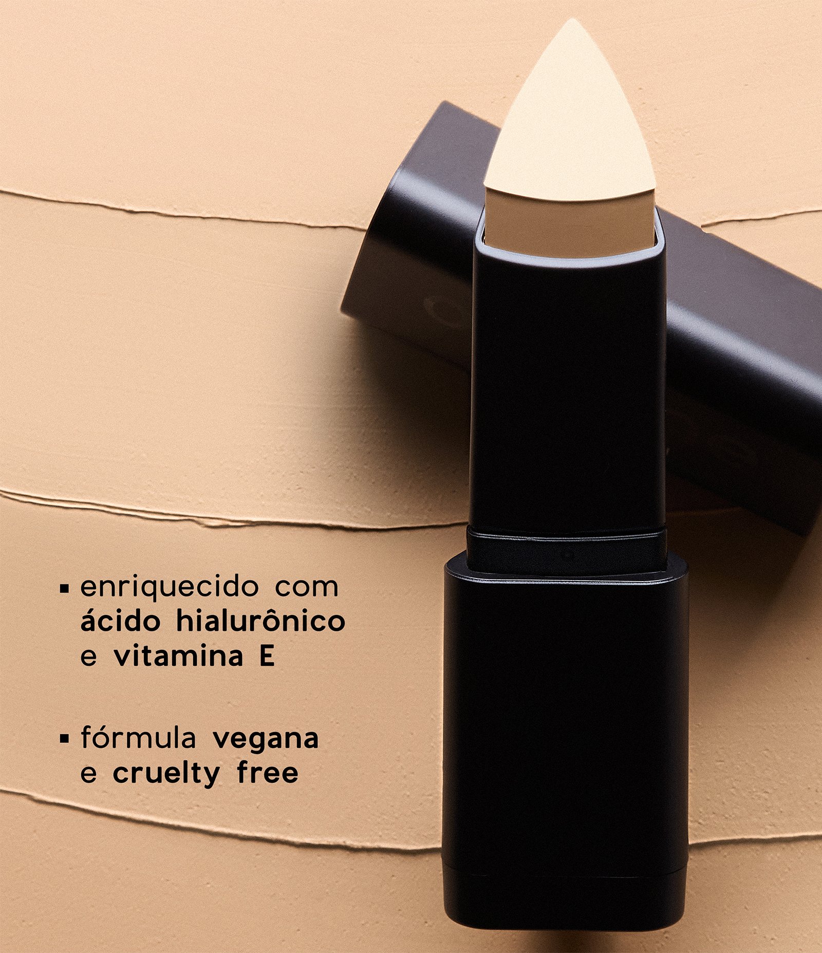 Corretivo Em Bastão Concealer Stick Oceane Light 2.1 6