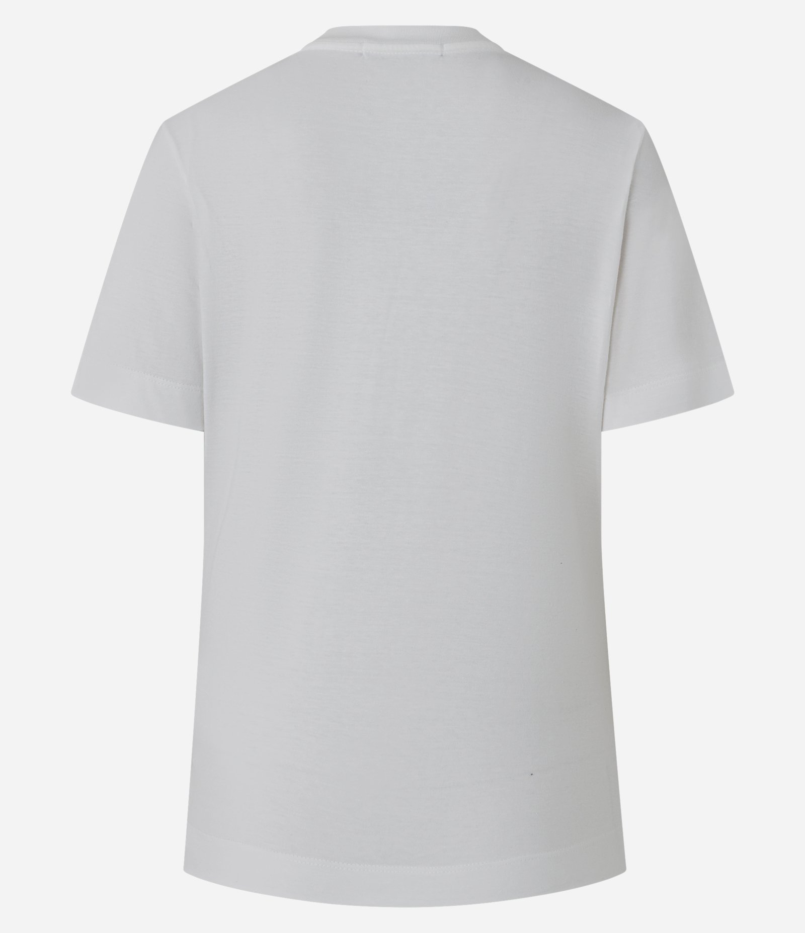 Camiseta Slim com Estampa Floral Localizada e Aplicação Metalizada Branco 2