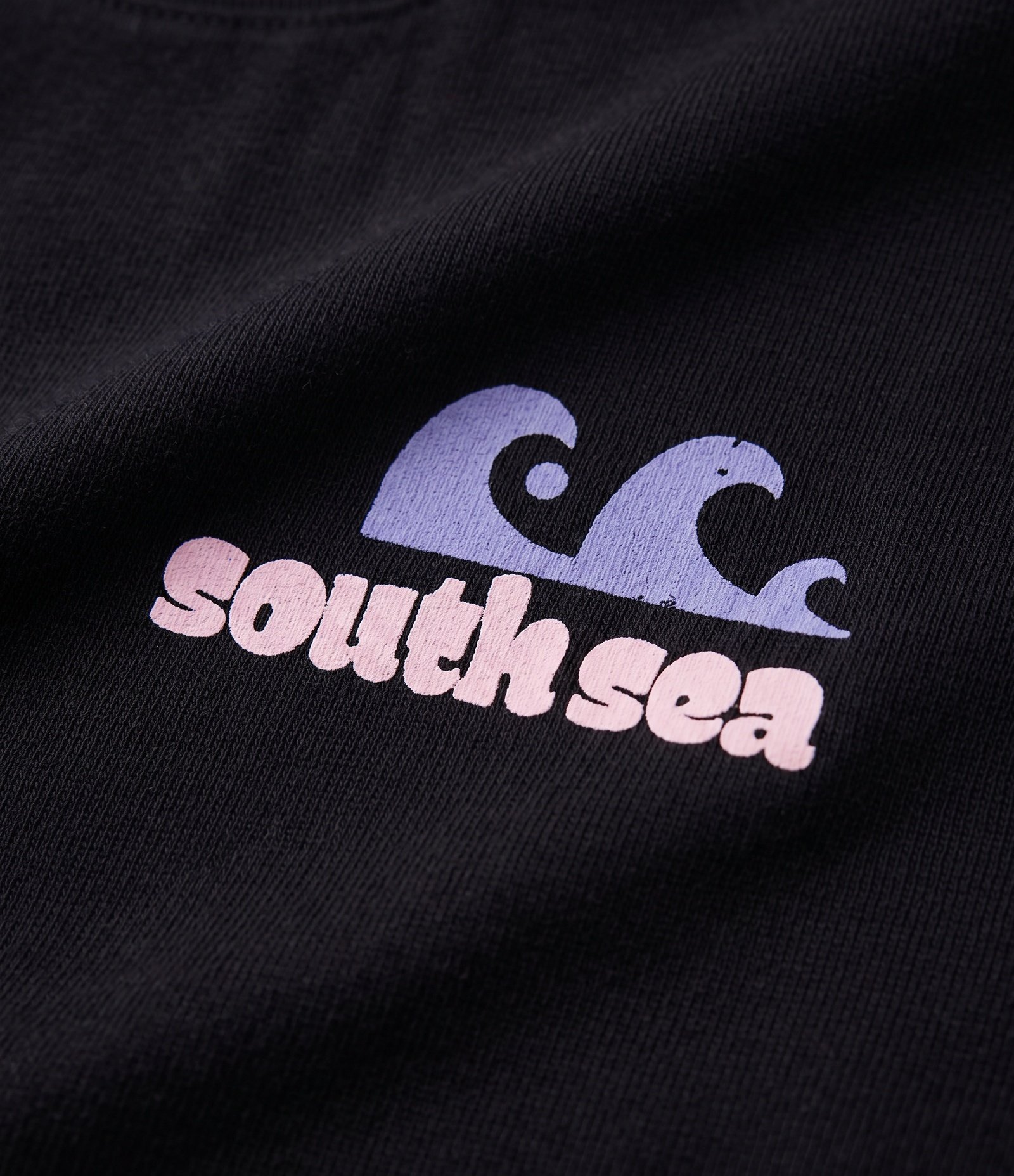 Regata Infantil com Estampa e Lettering South Sea - Tam 5 a 16 anos Preto 3