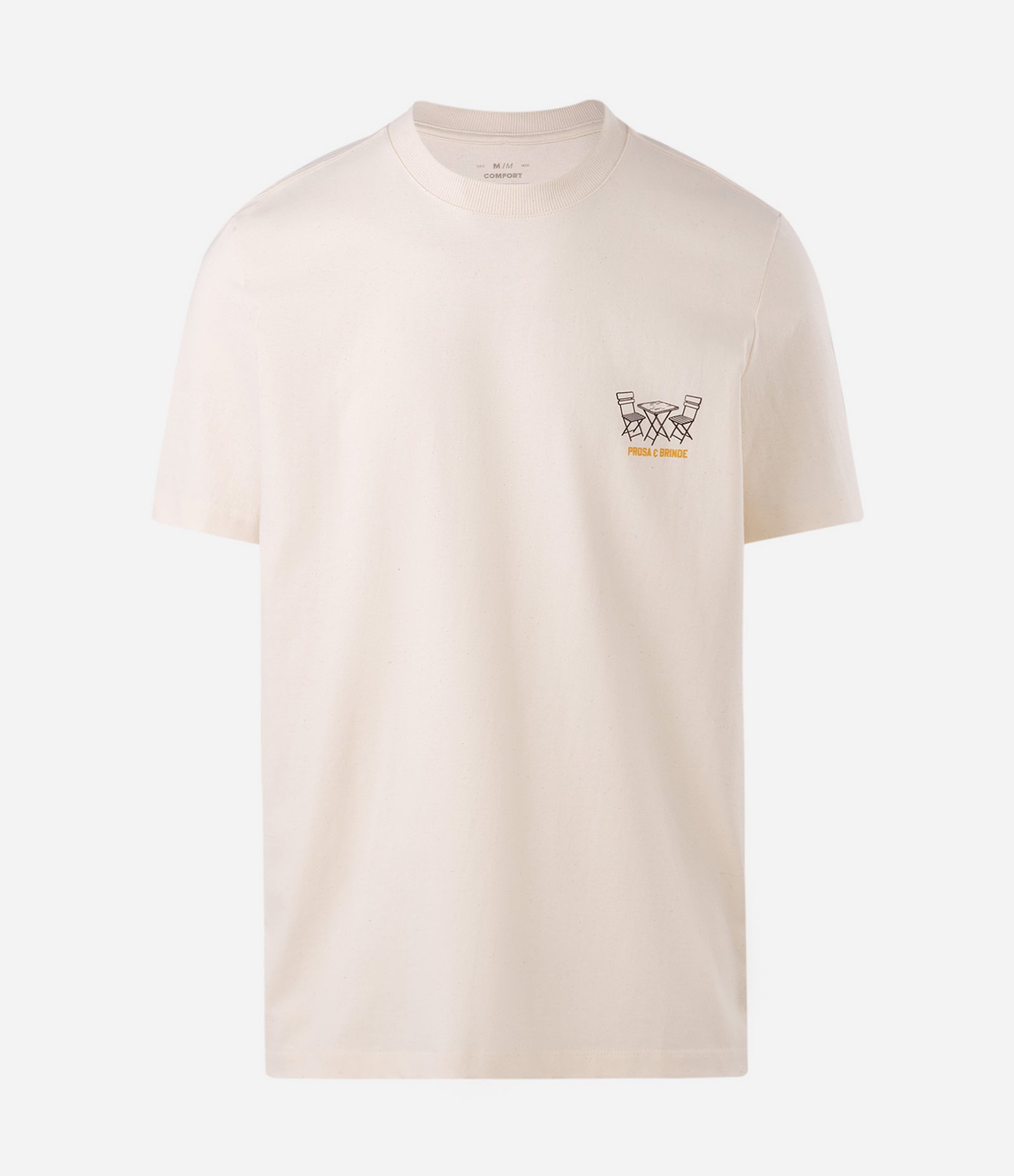 Camiseta Comfort em Algodão com Estampa Prosa e Brinde Off White 5