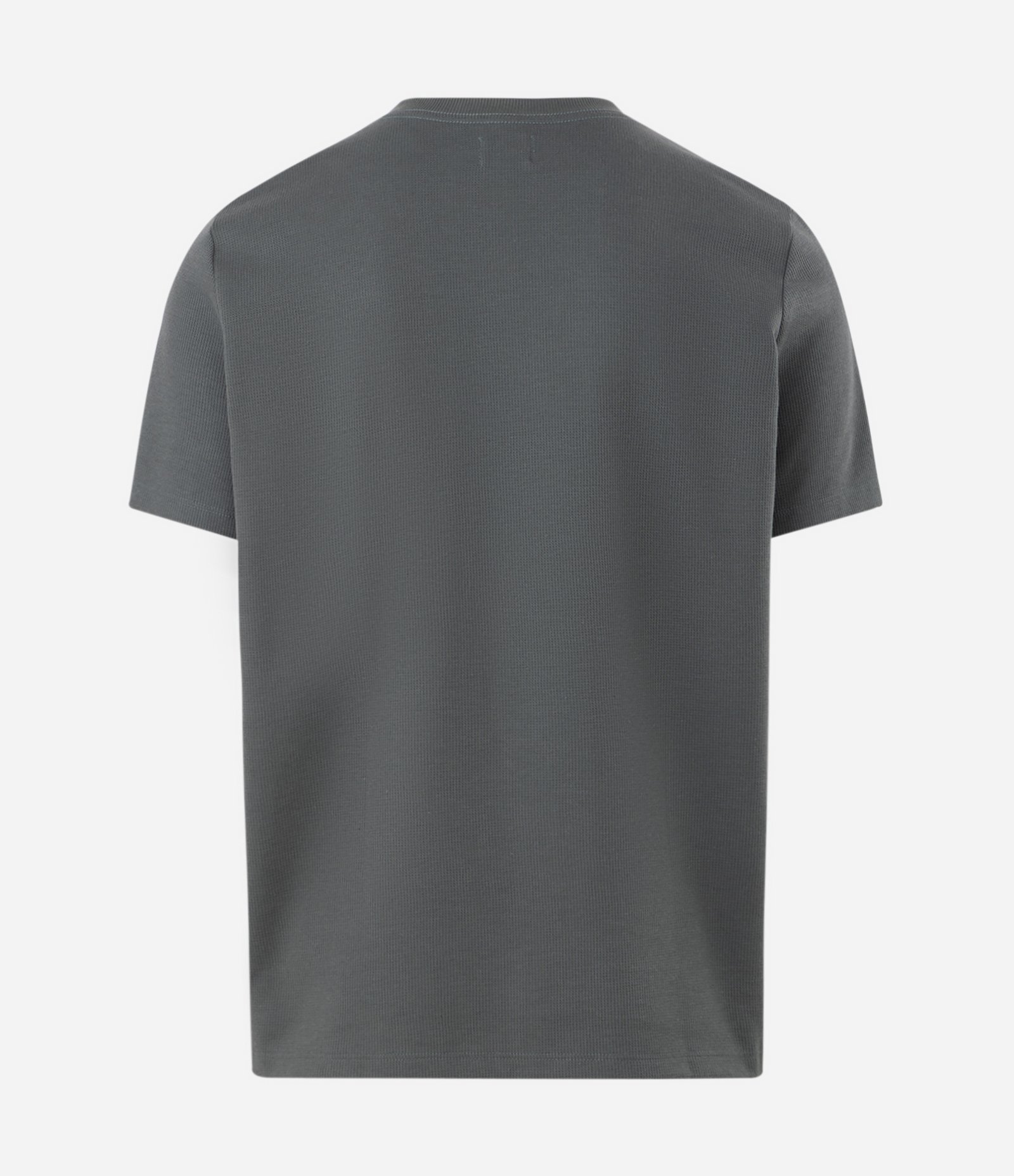 Camiseta Regular em Algodão com Textura Verde 2