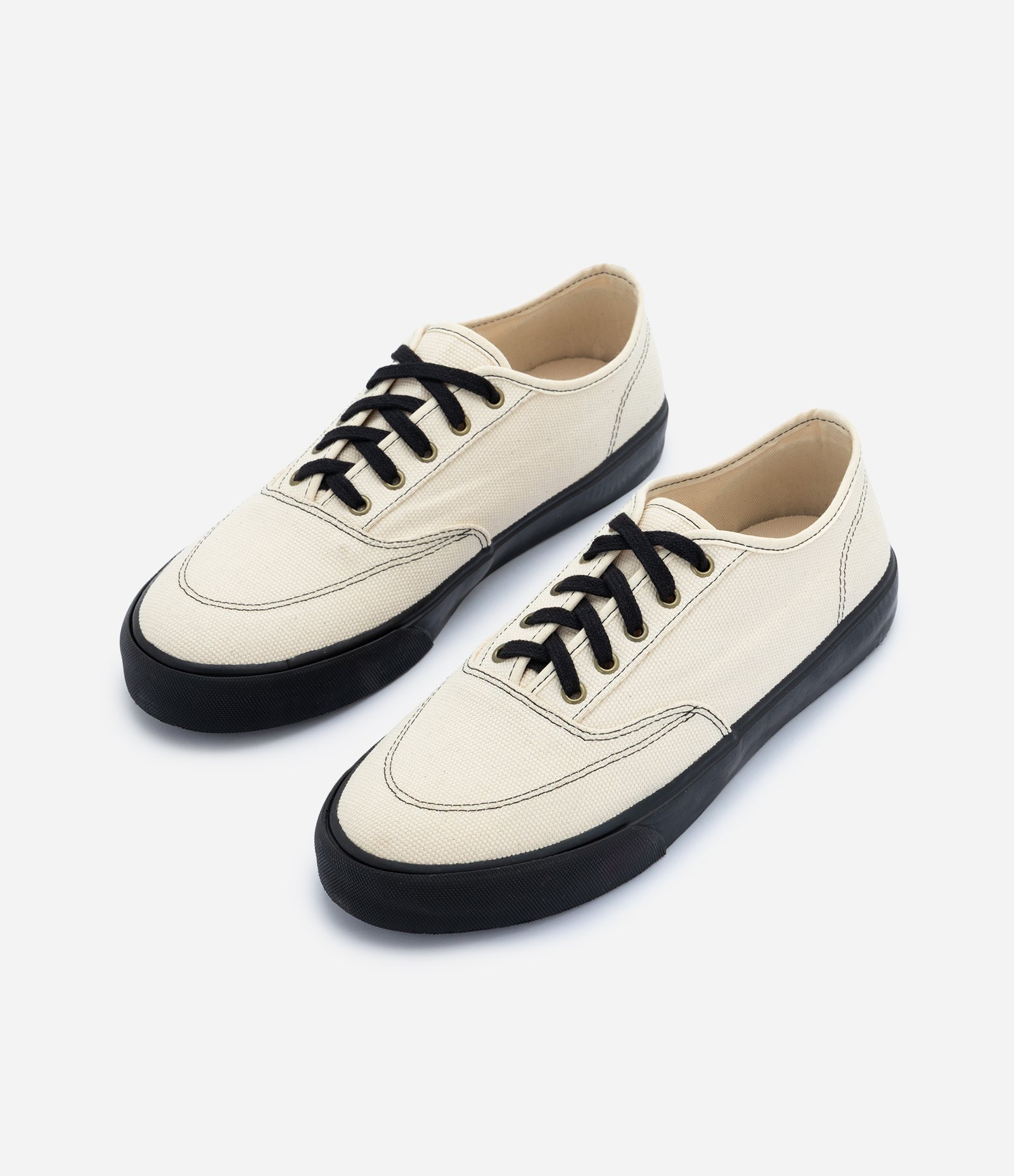 Tênis Casual com Textura e Solado Vulcanizado Off White 2