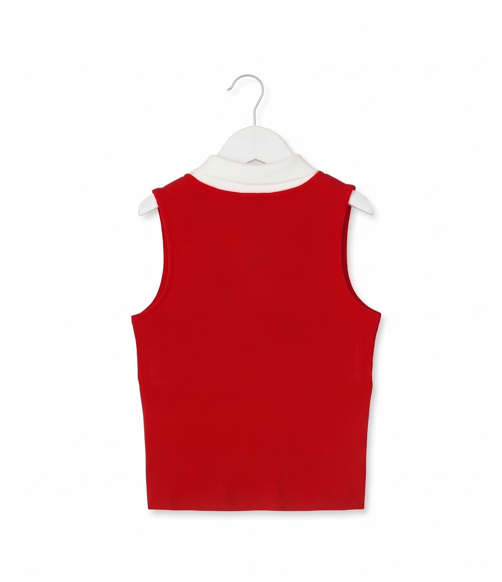 Blusa Infantil Hello Kitty em Ribana com Gola Polo - Tam 5 a 16 Anos Vermelho 2