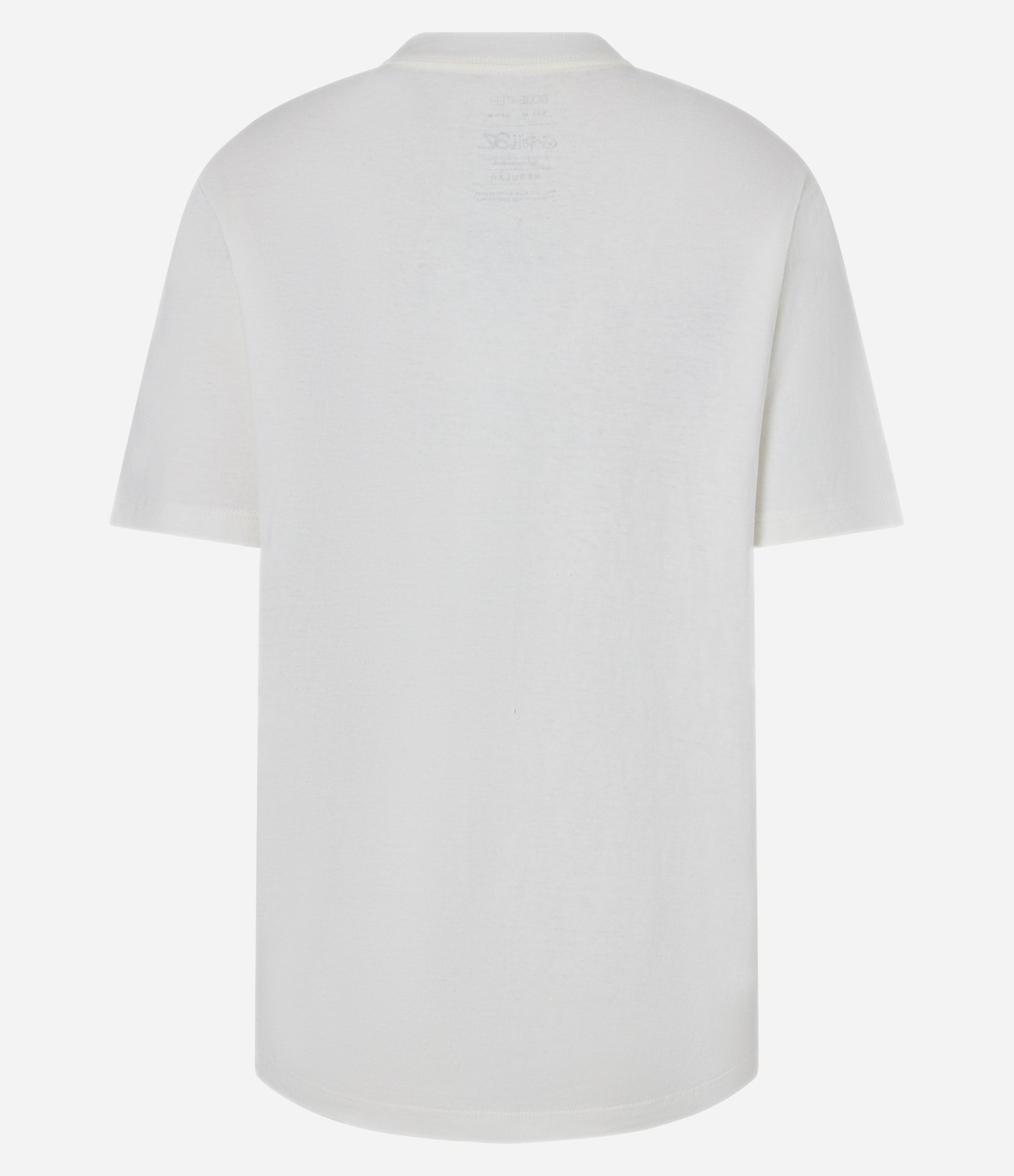 Camiseta Manga Curta com Estampa Gorillaz em Algodão Branco 6