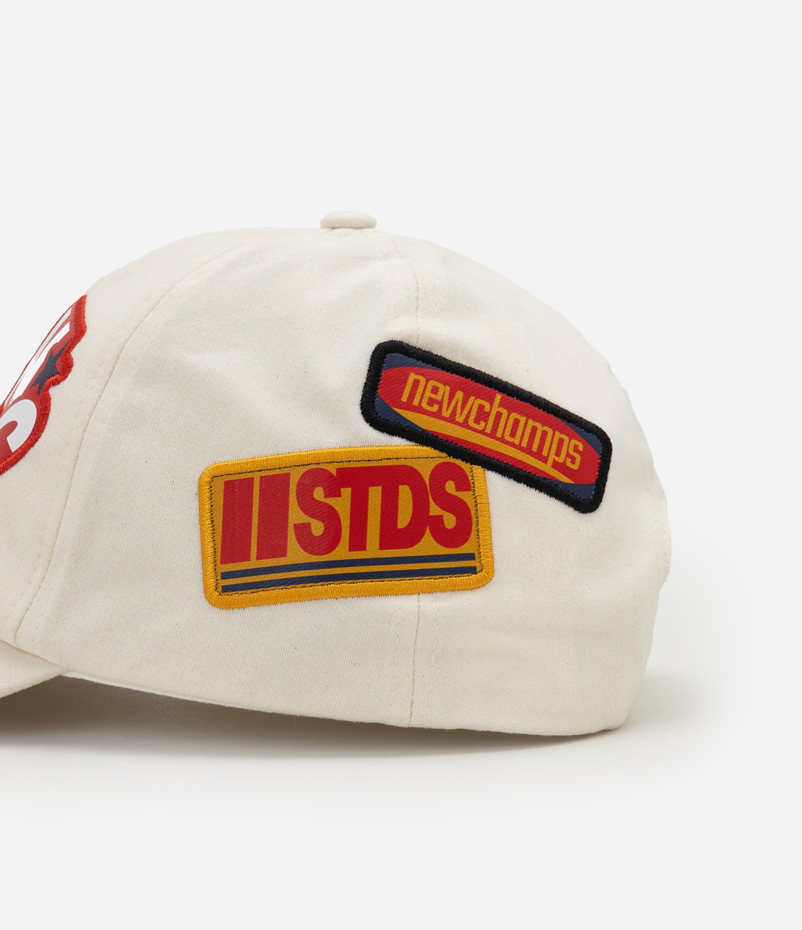 Boné Dad Hat em Algodão com Patches Aplicados Off White 2