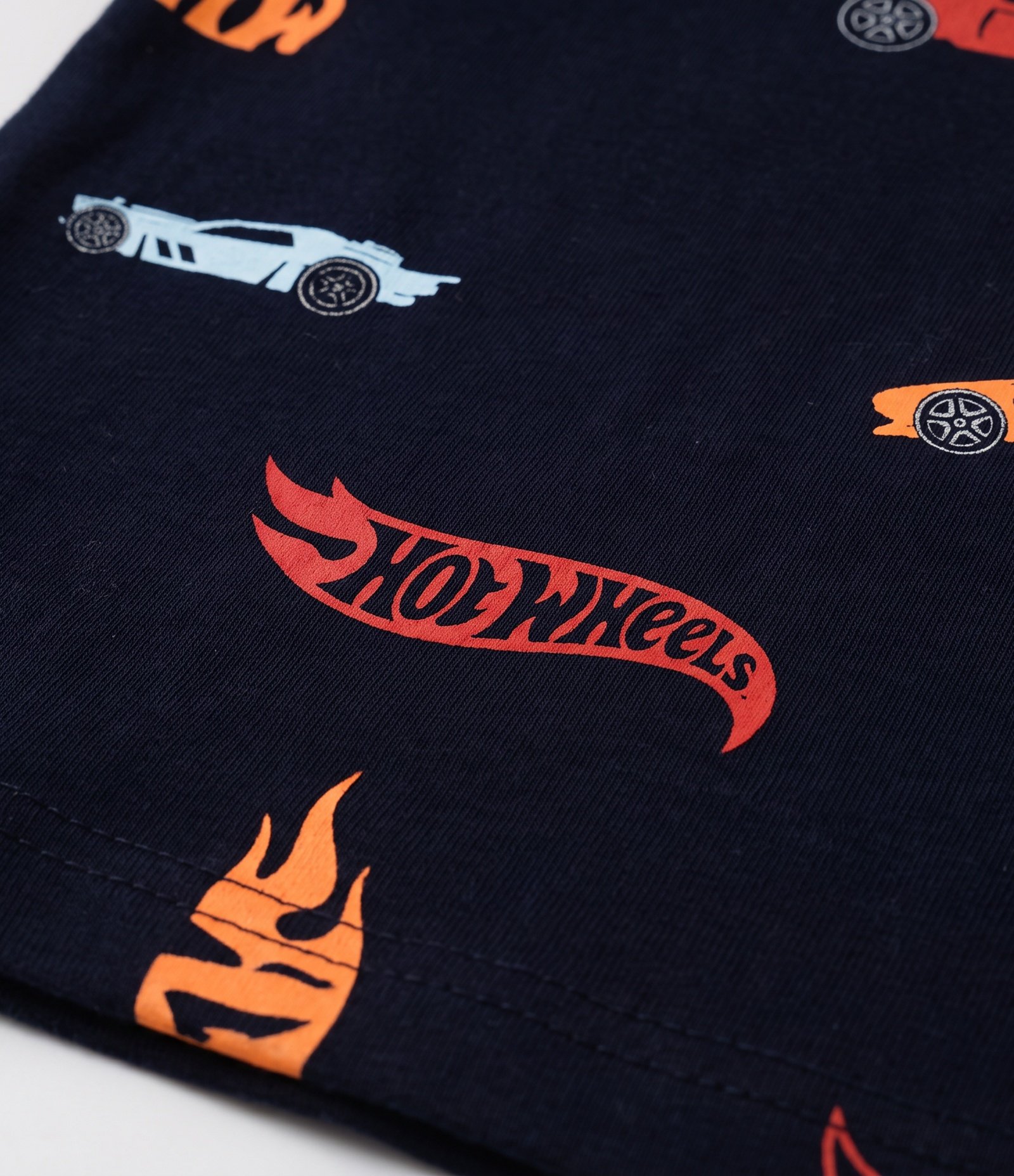 Regata Infantil Hot Wheels em Algodão - 2 a 6 anos Preto 6