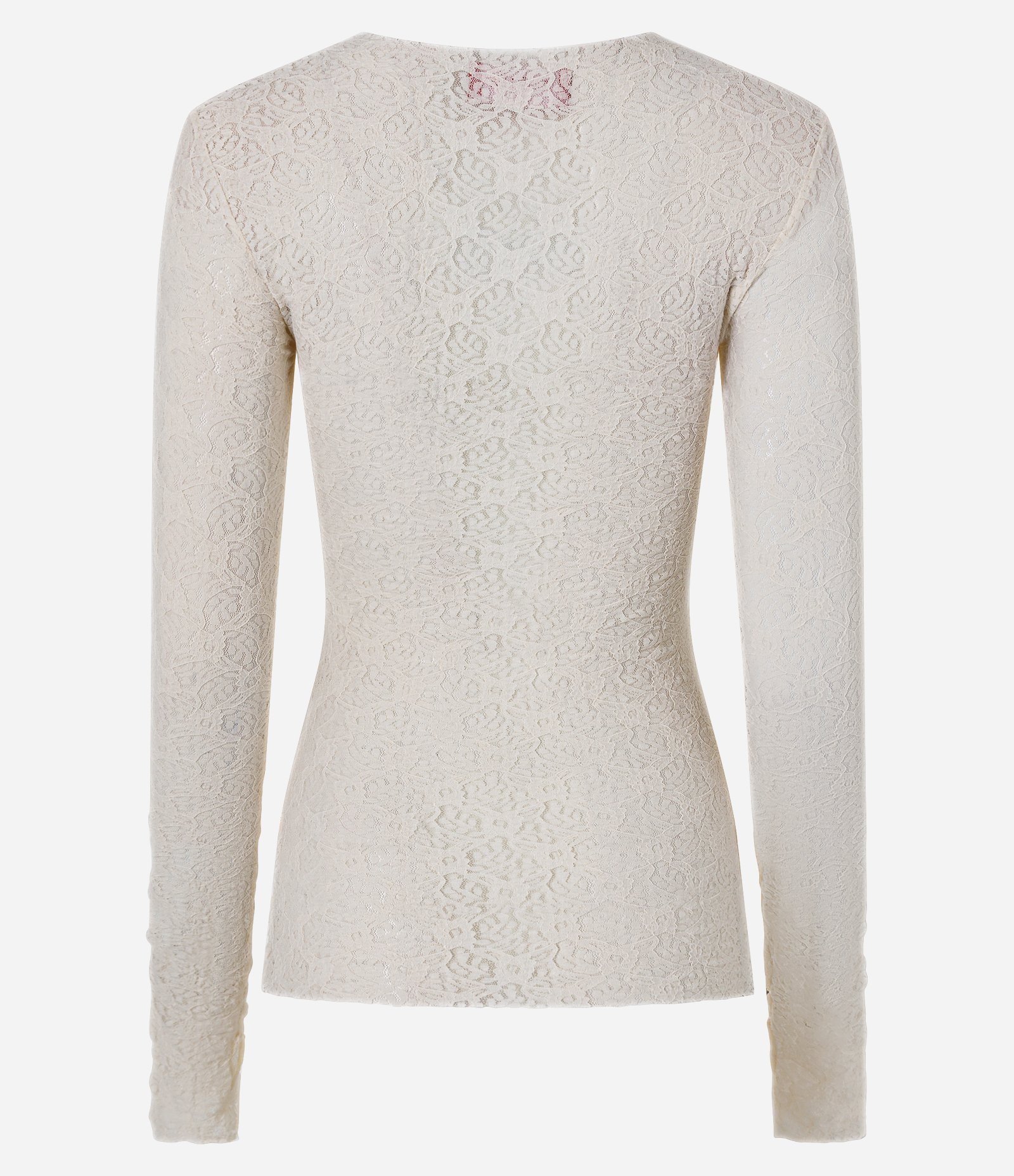 Blusa em Renda com Lettering Wilde Heart Branco 5
