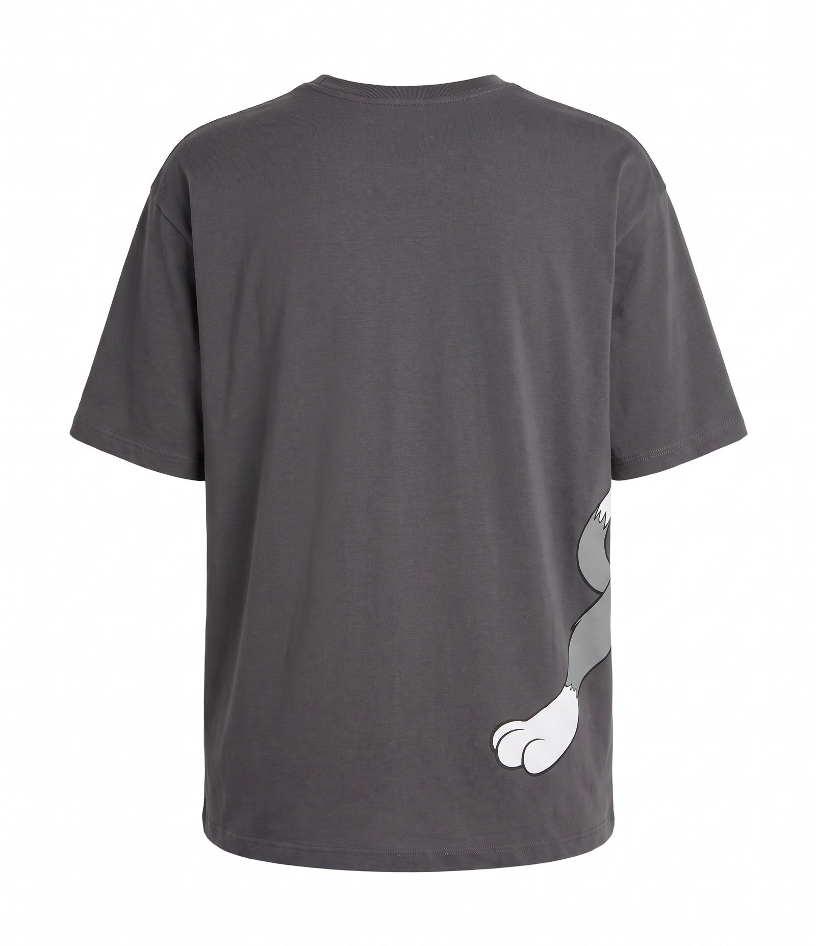 Pijama Curto Boxy em Algodão do Tom & Jerry Cinza 4