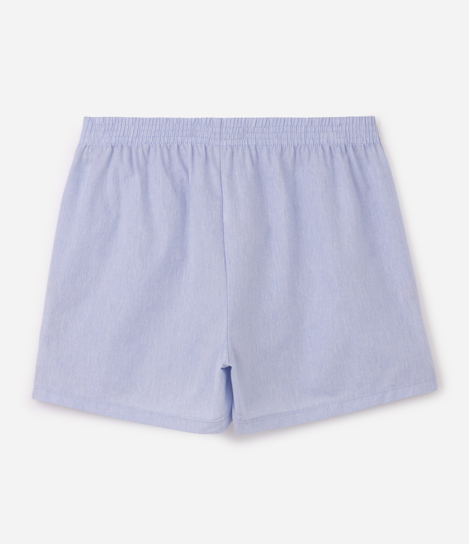 Cueca Samba-Canção em Algodão Cambraia Azul 2