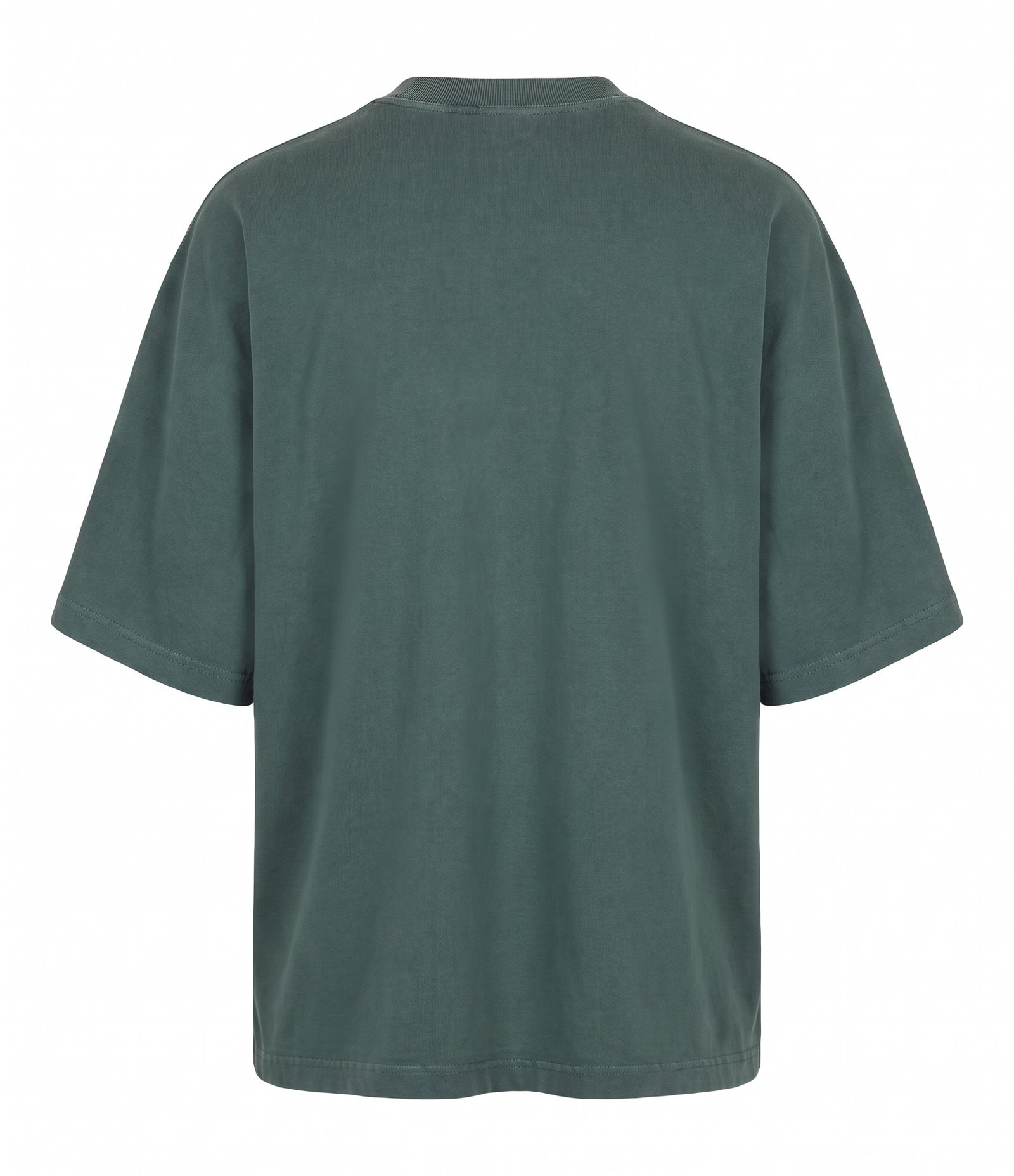 Camiseta Oversized em Algodão Grafite New York Verde 6