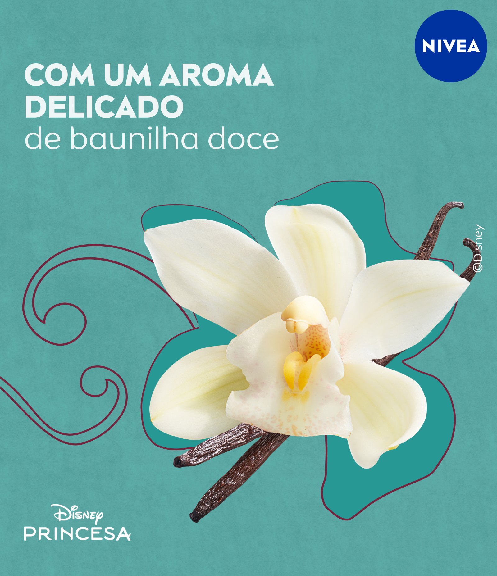 Hidratante Labial Creme de Baunilha Ed. Limitada Cinderela Disney® Princesas Nivea 4,8g 6