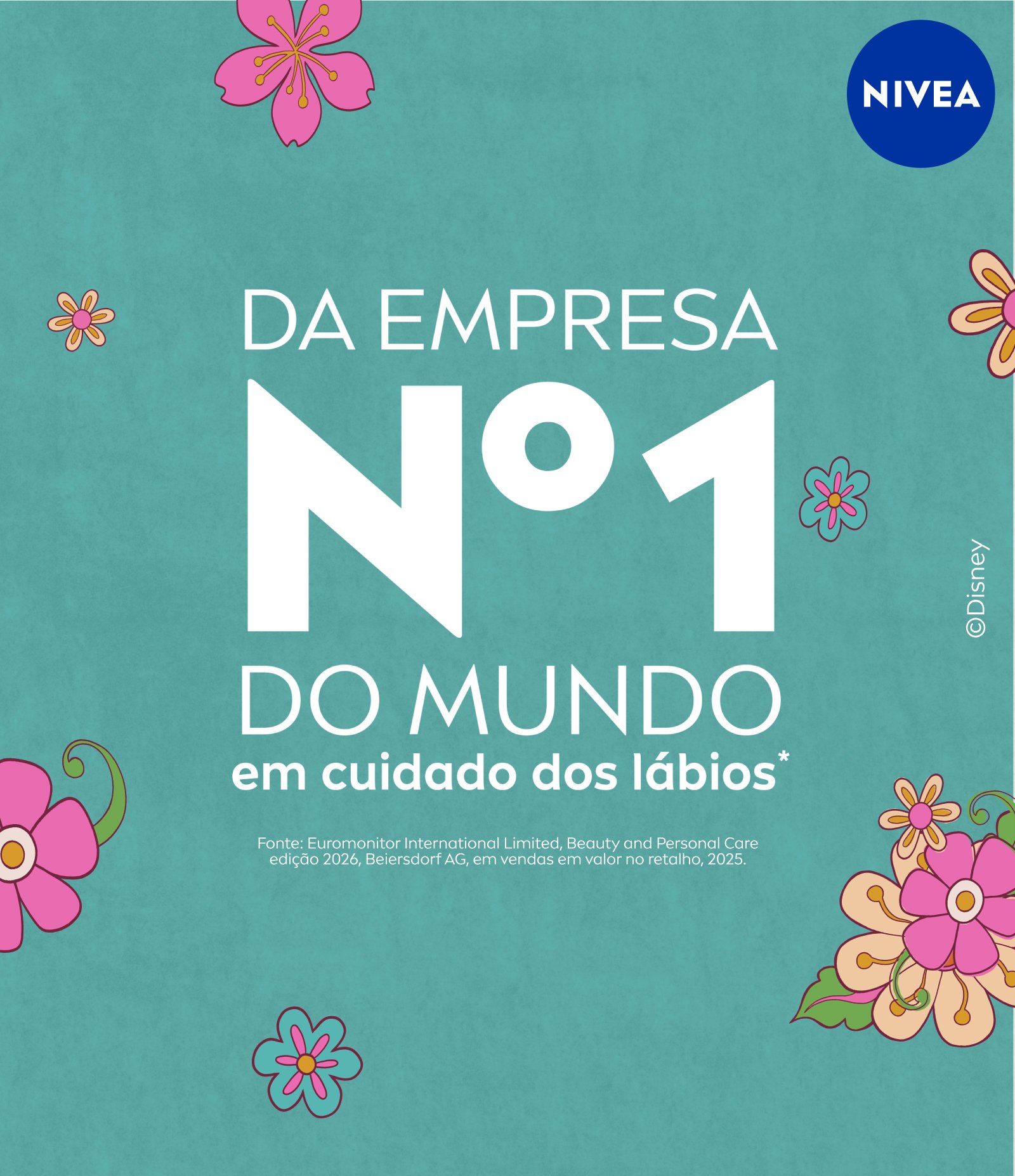Hidratante Labial Creme de Baunilha Ed. Limitada Cinderela Disney® Princesas Nivea 4,8g 7