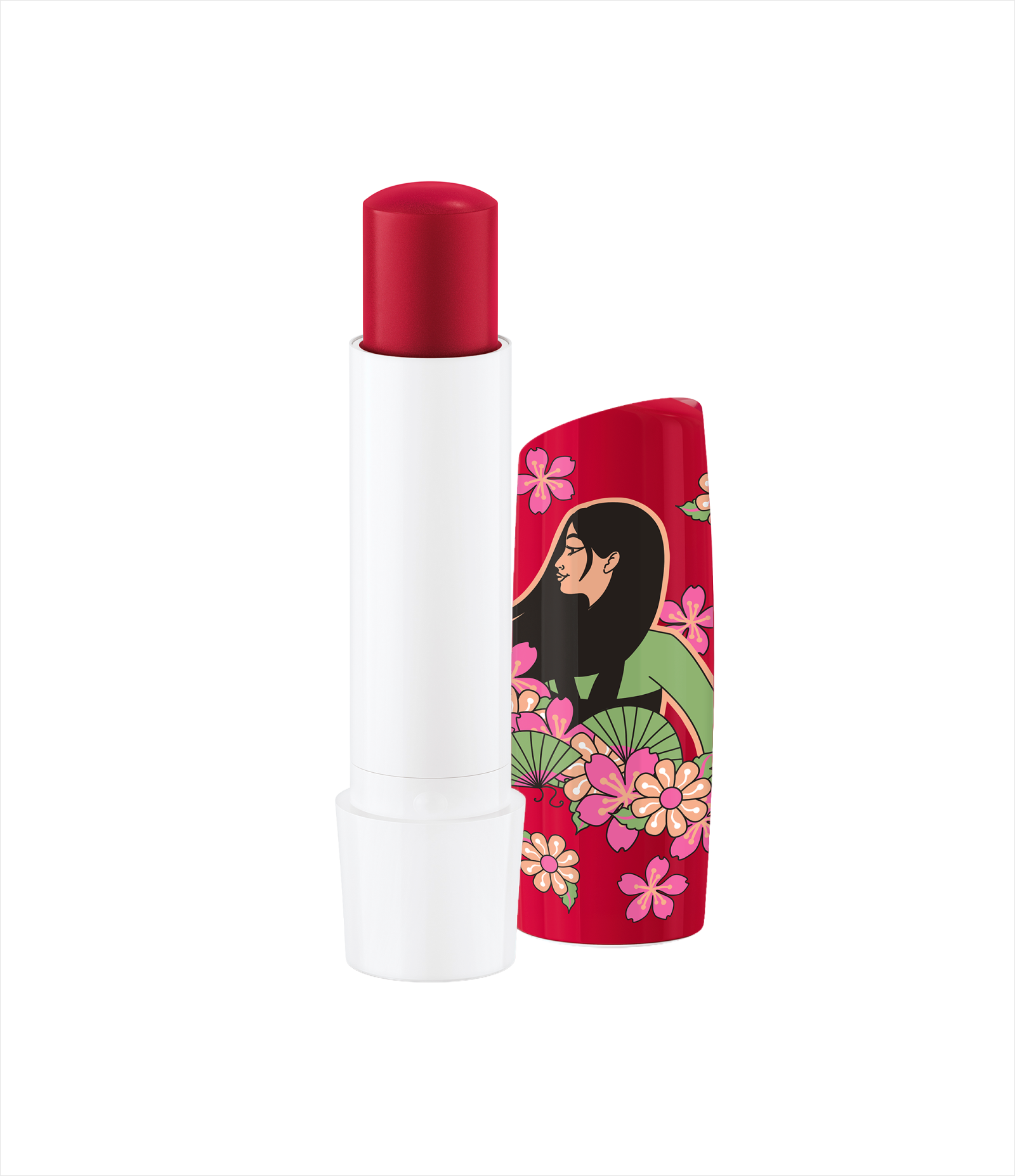 Hidratante Labial Cereja Brilhante Ed. Limitada Mulan Disney® Princesas Nivea 4,8g 2