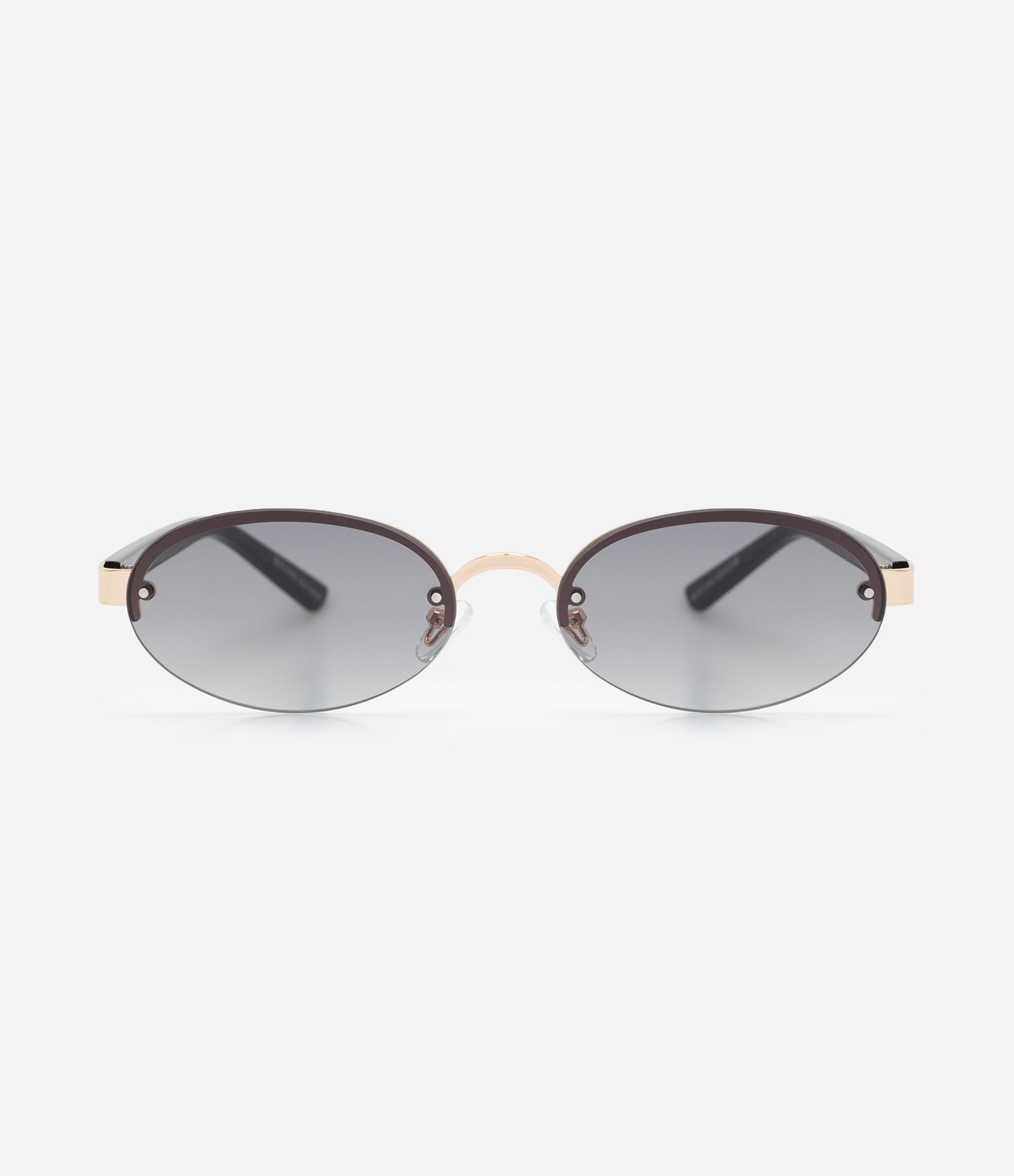 Óculos de Sol Oval com Lentes Degradê Multicores 2