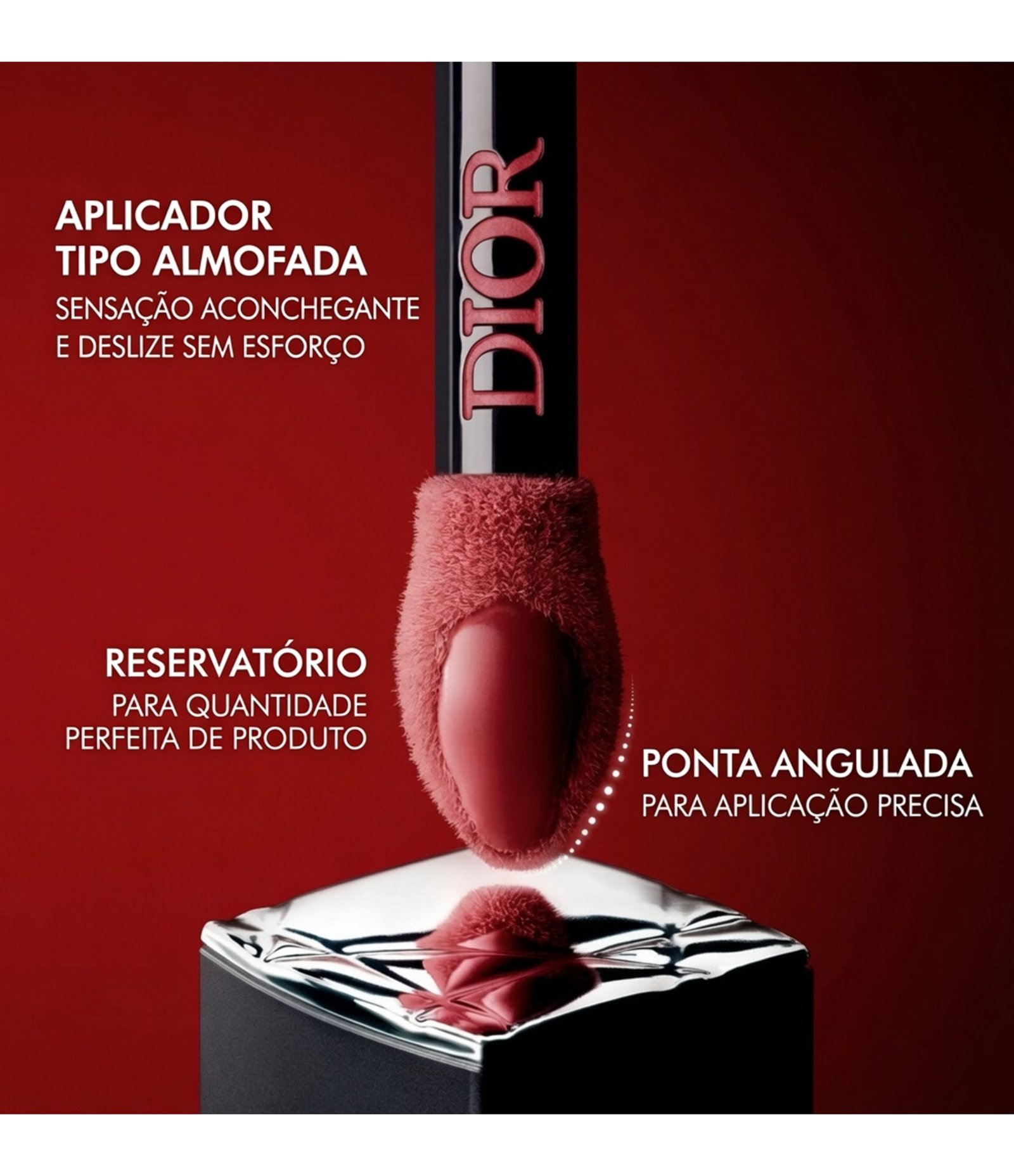 Batom Liquido Blur Rouge Dior 122 Rose 7