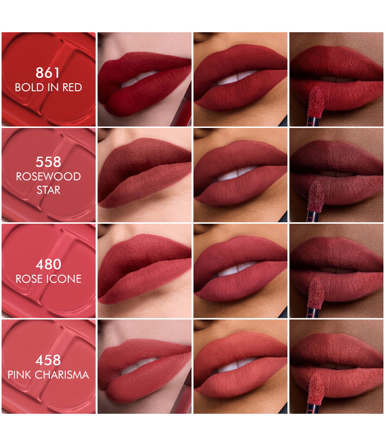 Batom Liquido Blur Rouge Dior 458 Pink 4