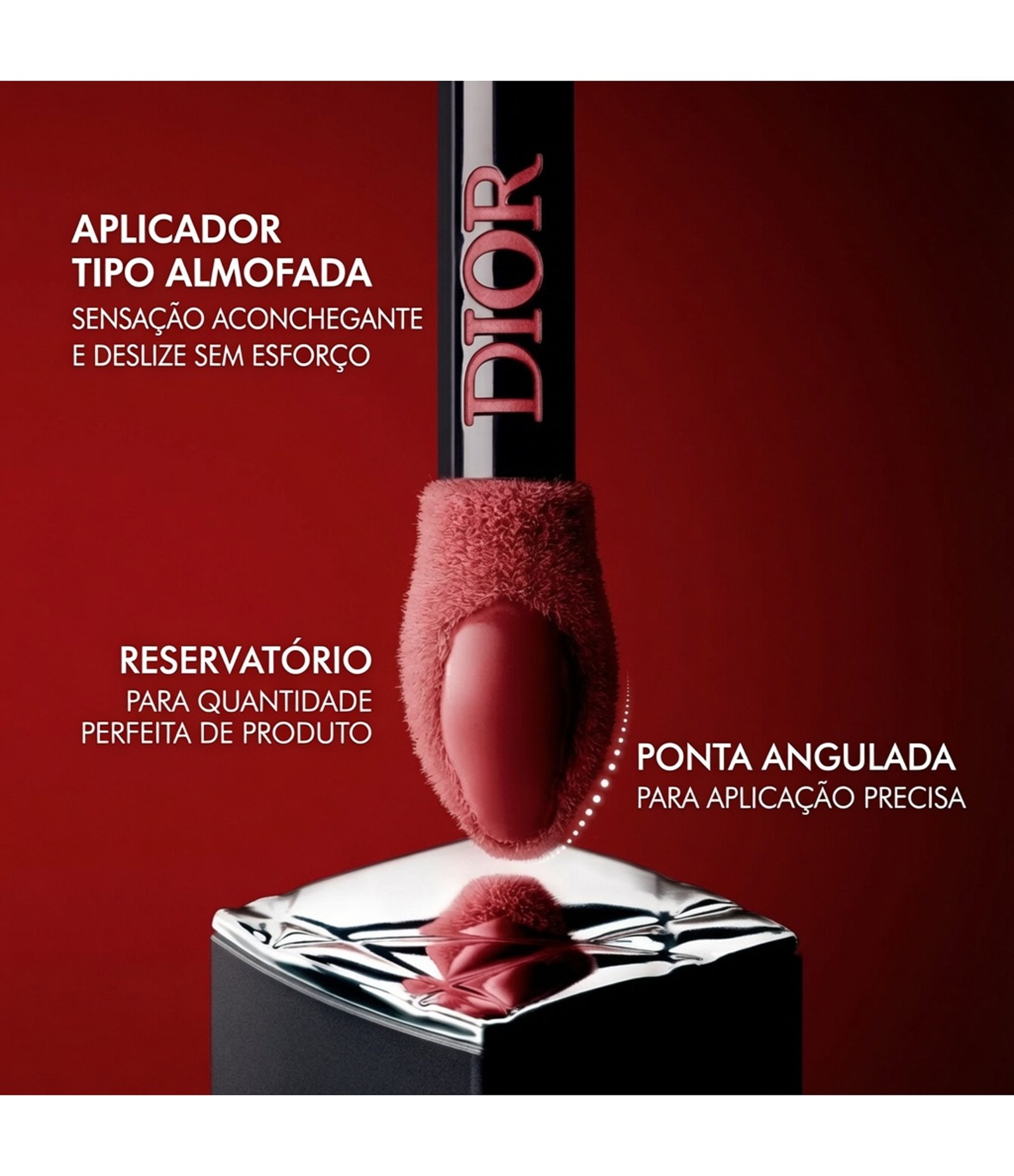 Batom Liquido Blur Rouge Dior 620 Peach 7