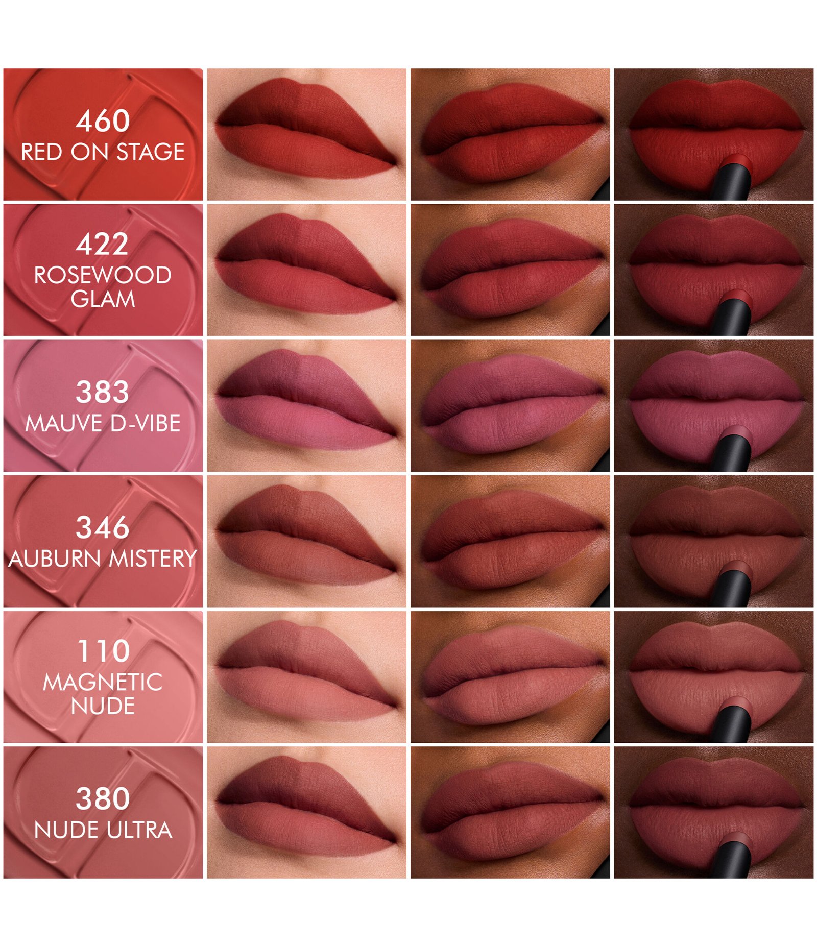 Batom On Stage Matte Rouge Dior 422 Rosewood 3