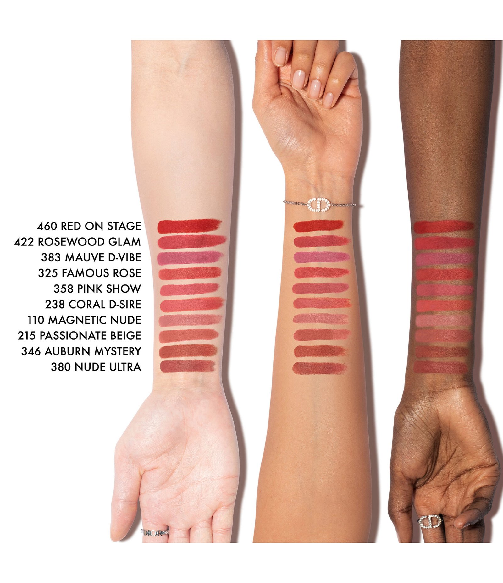 Batom On Stage Matte Rouge Dior 422 Rosewood 5