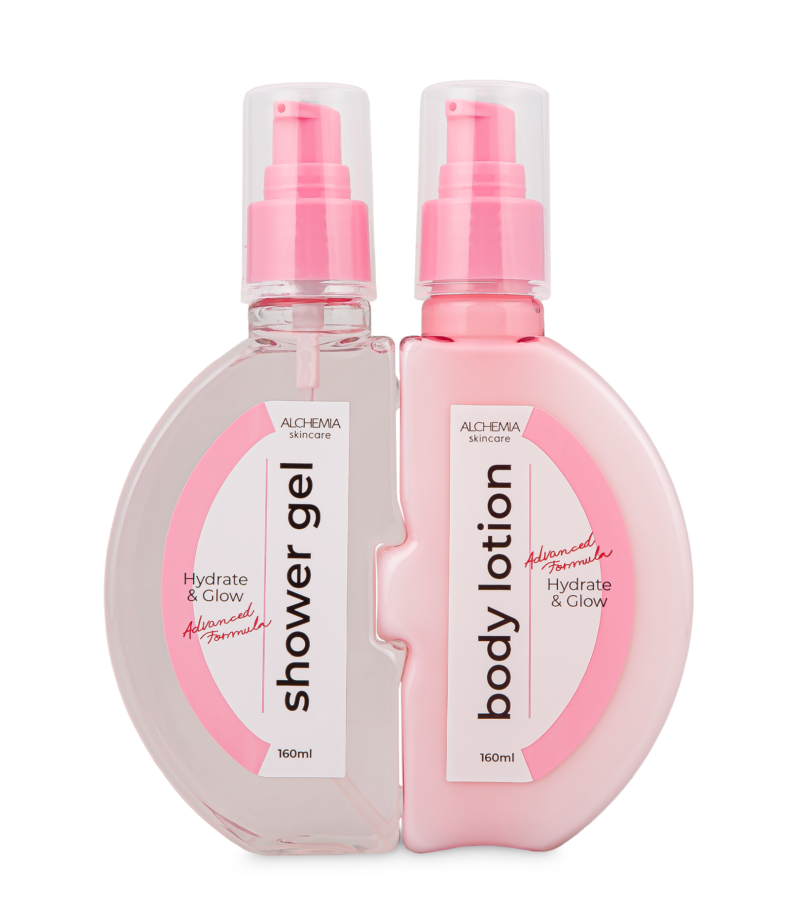 Kit Sabonete Liquido + Hidratante Corporal Hydrate Glow Alchemia KIT 4