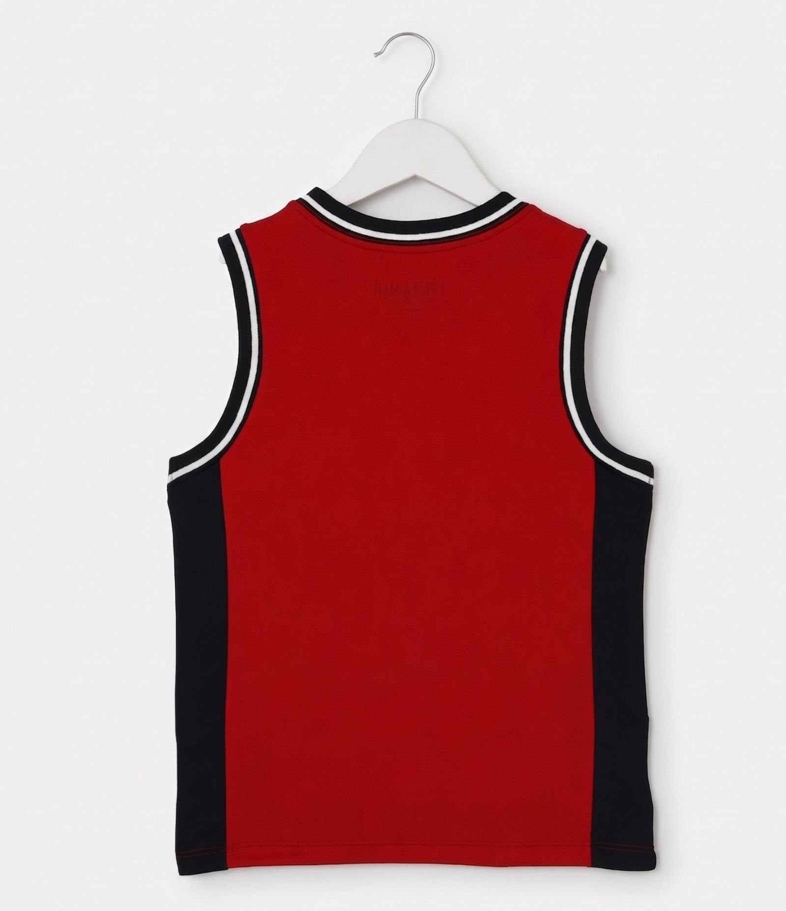 Regata Basquete Infantil Miles Morales em Microfibra - Tam 5 a 12 Anos Vermelho 2