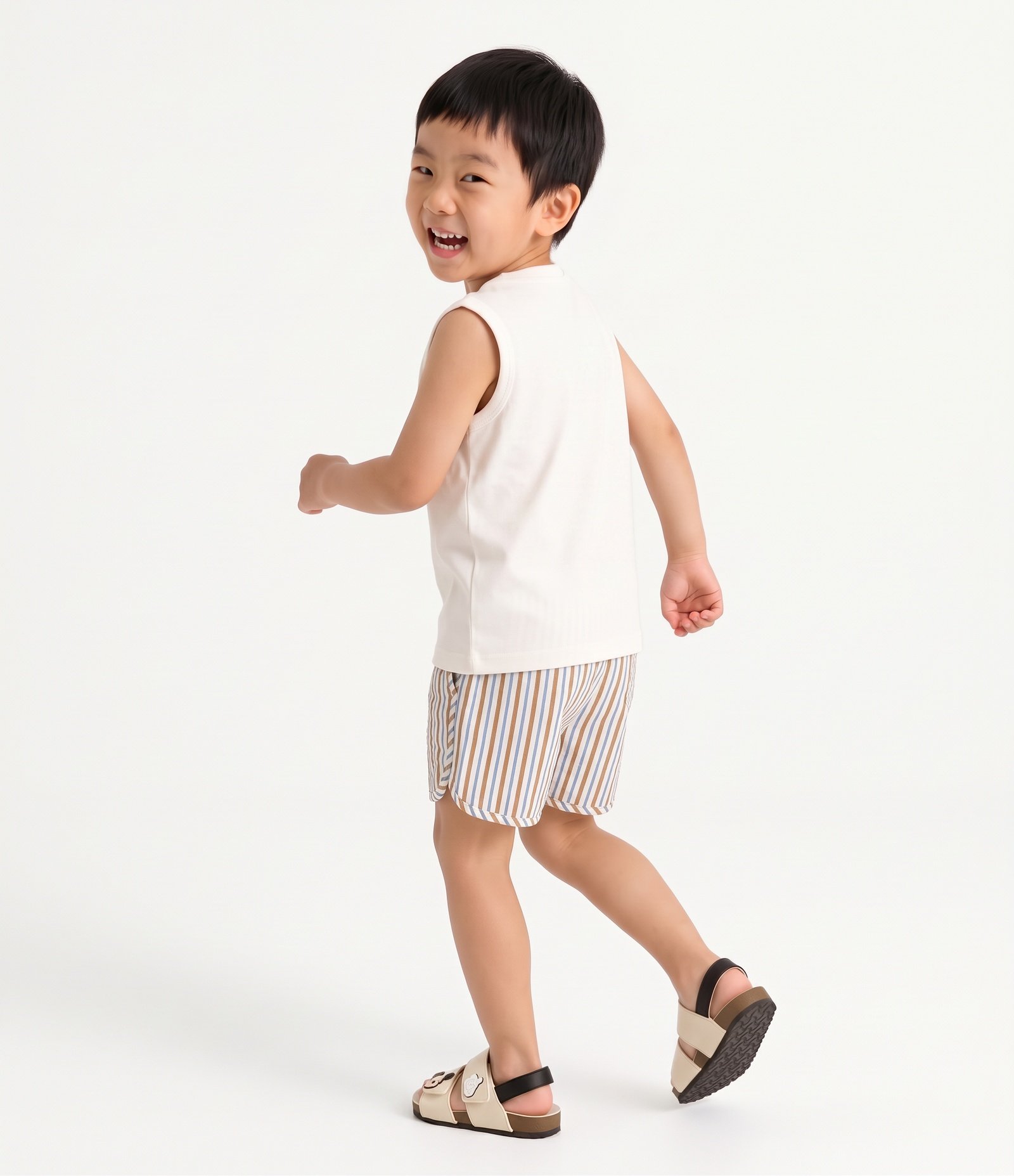Camiseta Infantil Poim Estampa Meios de Transporte -Tam1 a 6 Anos Branco 3