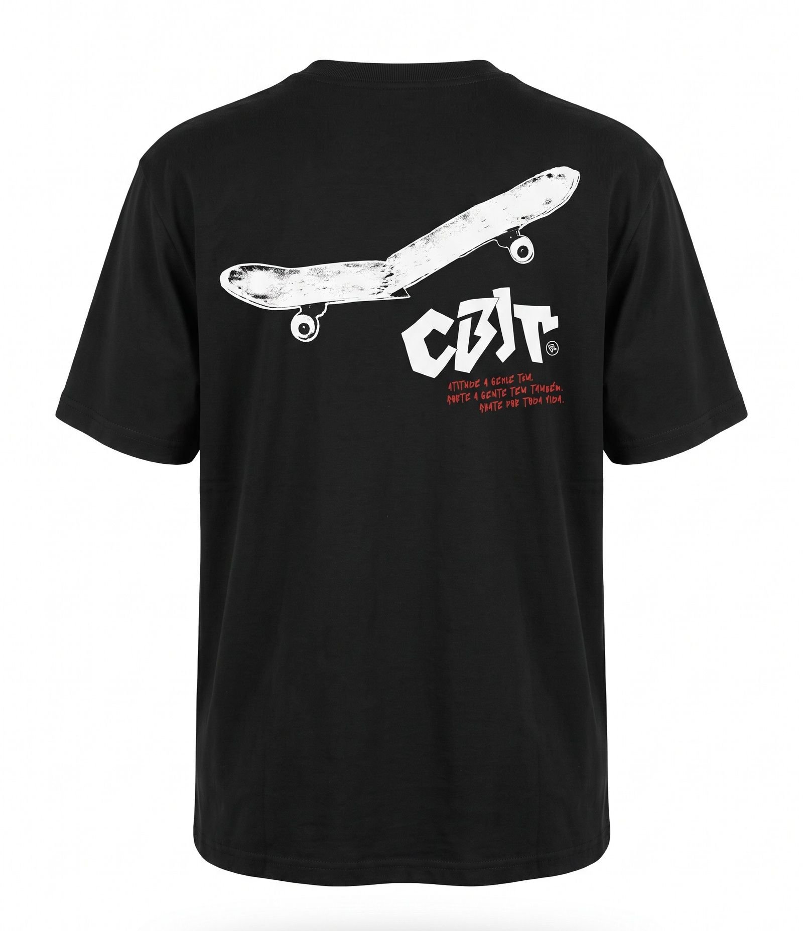 Camiseta Boxy em Algodão Charlie Brown Jr Preto 2