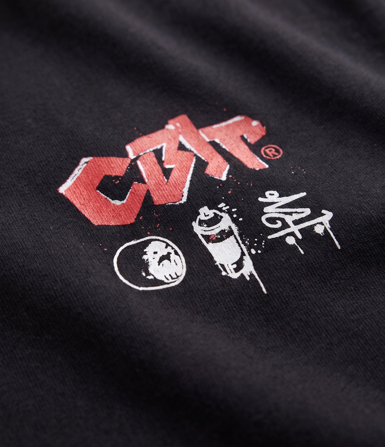 Camiseta Boxy em Algodão Charlie Brown Jr Preto 3