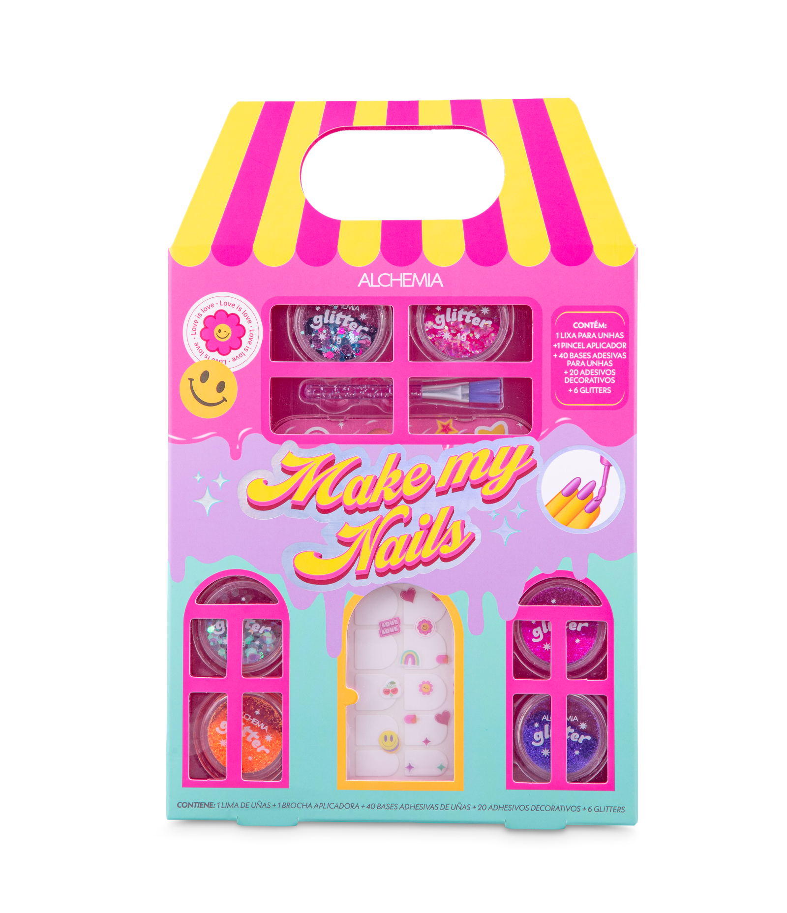 Kit Decore Suas Unhas Alchemia KIT 1