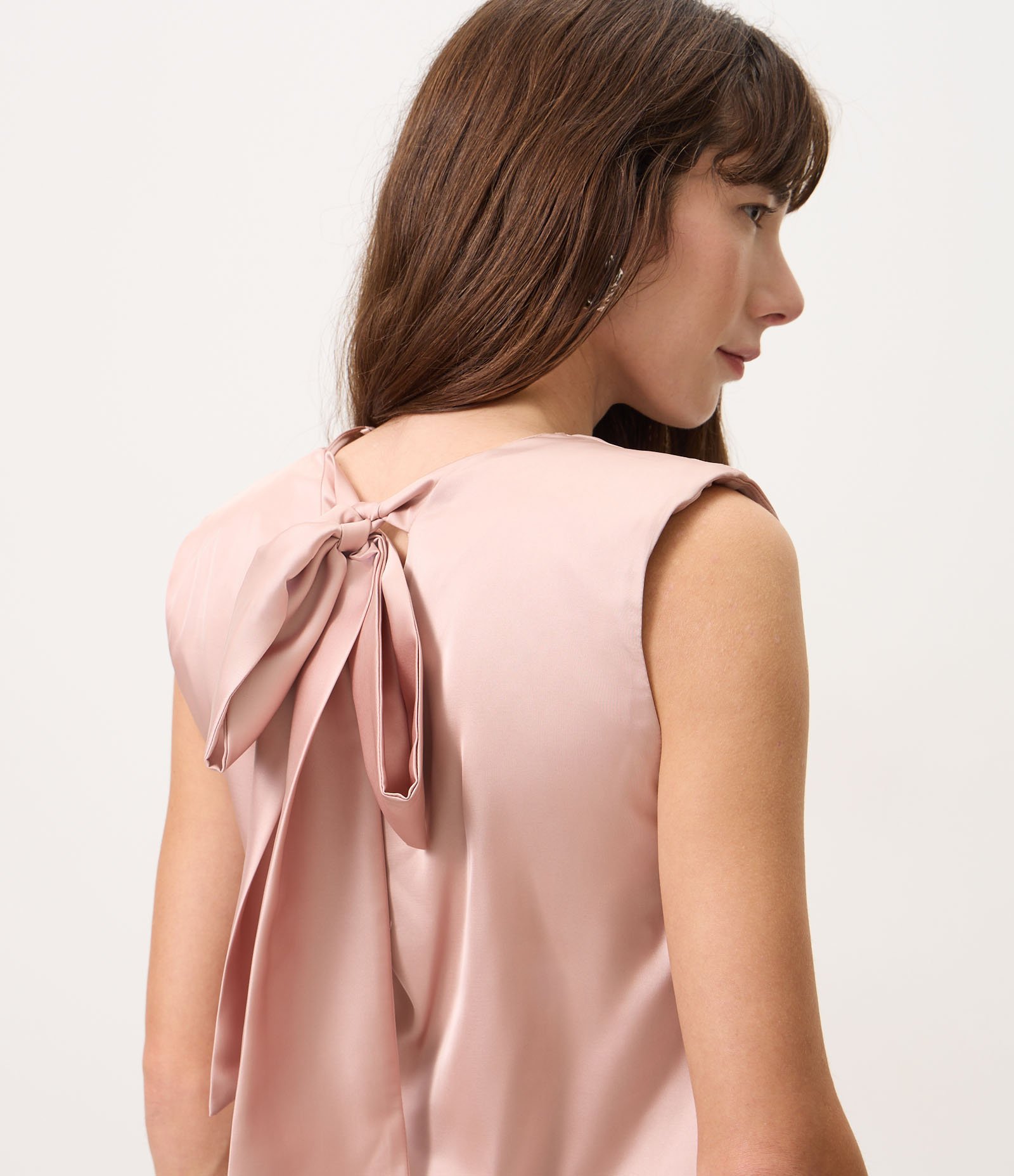 Blusa Halter Neck com Decote Degagê Rosa 3