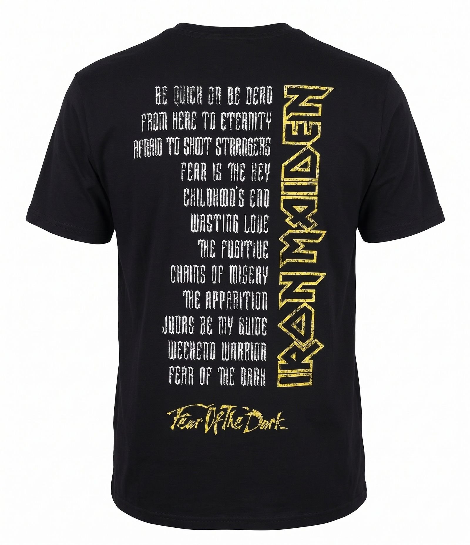 Camiseta Comfort em Algodão do Iron Maiden Preto 2