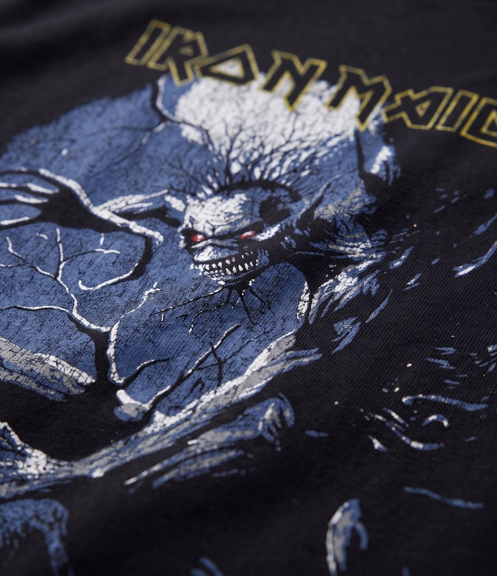 Camiseta Comfort em Algodão do Iron Maiden Preto 3