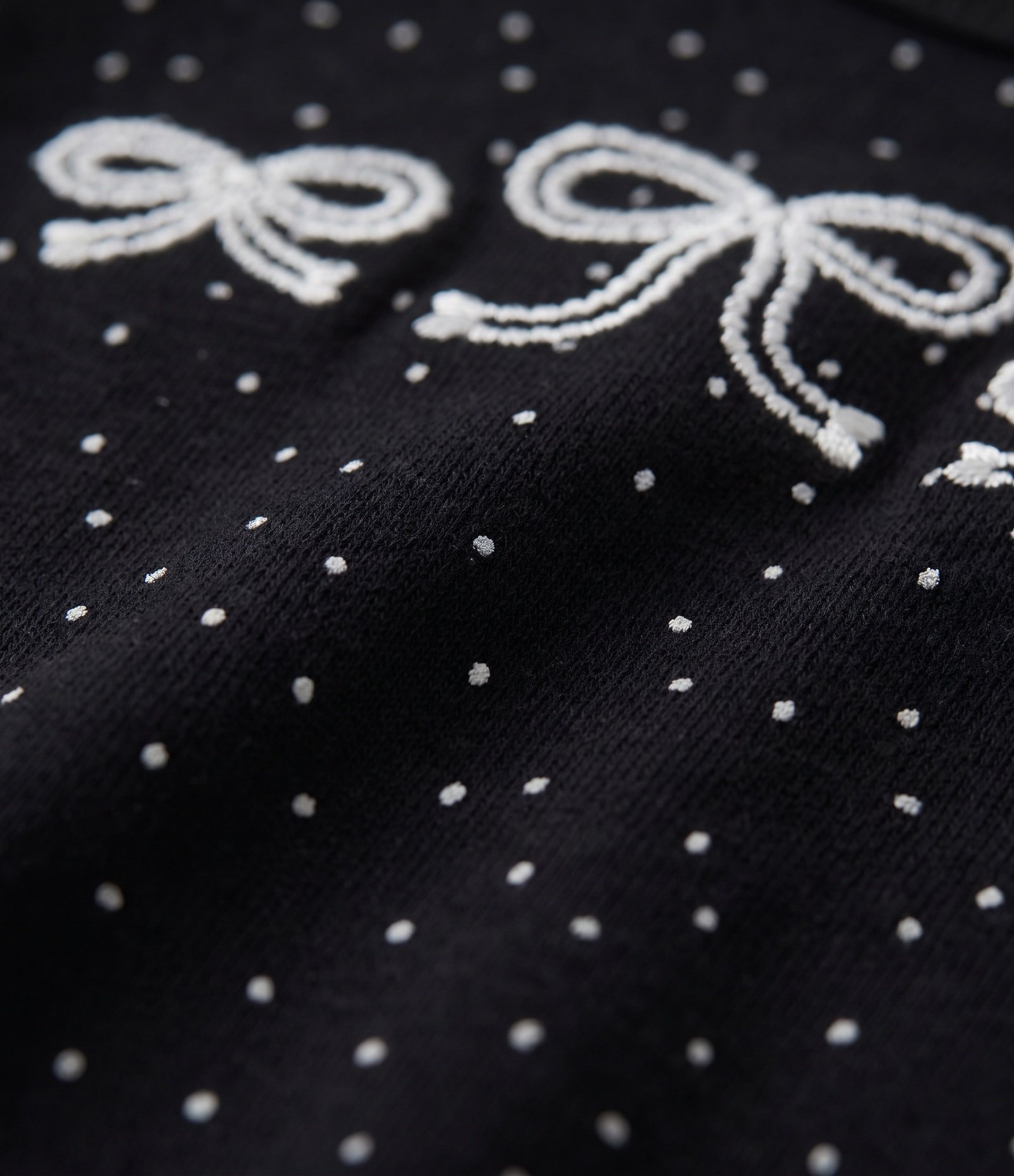 Body Bebê em Cotton Estampa Laços - Tam 0 a 18 Meses Preto 6